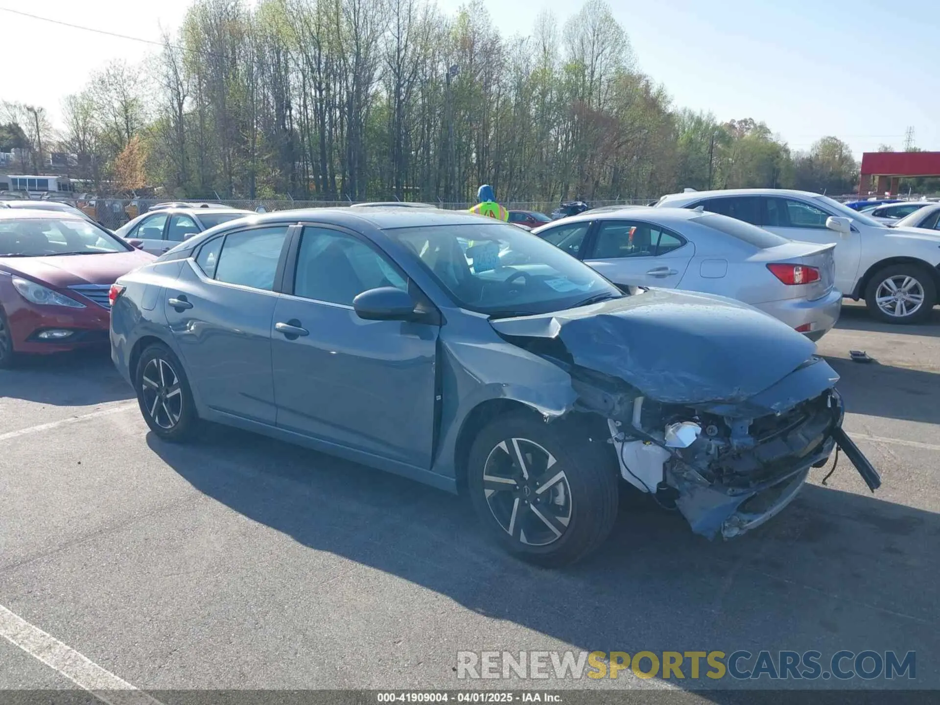 1 Photograph of a damaged car 3N1AB8CV1RY222010 NISSAN SENTRA 2024