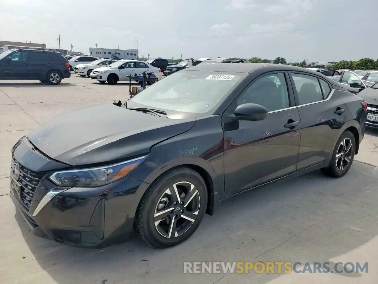 1 Photograph of a damaged car 3N1AB8CV1RY278383 NISSAN SENTRA 2024