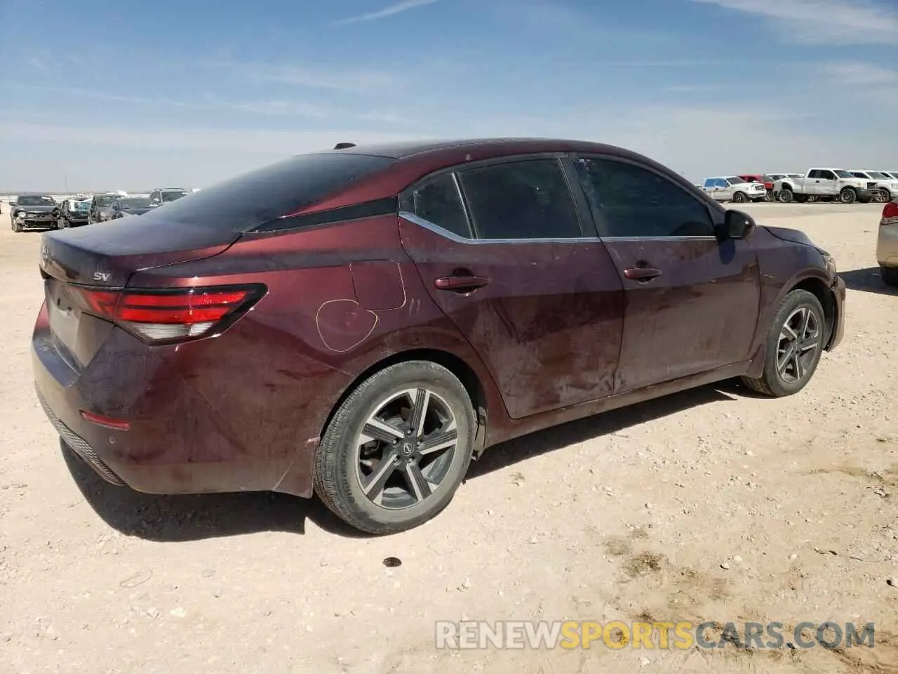 3 Photograph of a damaged car 3N1AB8CV1RY342485 NISSAN SENTRA 2024