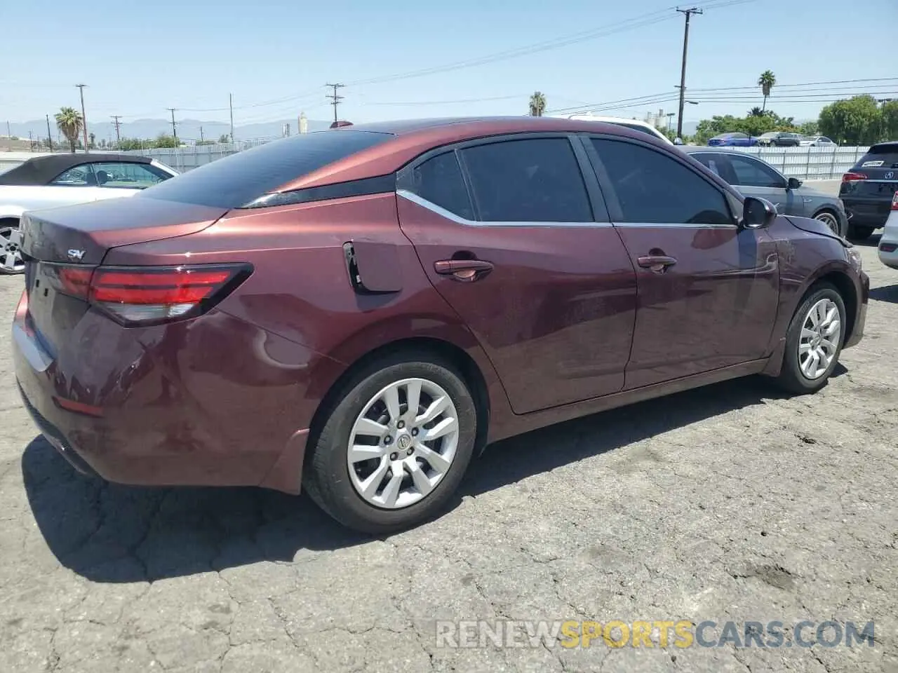 3 Photograph of a damaged car 3N1AB8CV1RY361750 NISSAN SENTRA 2024