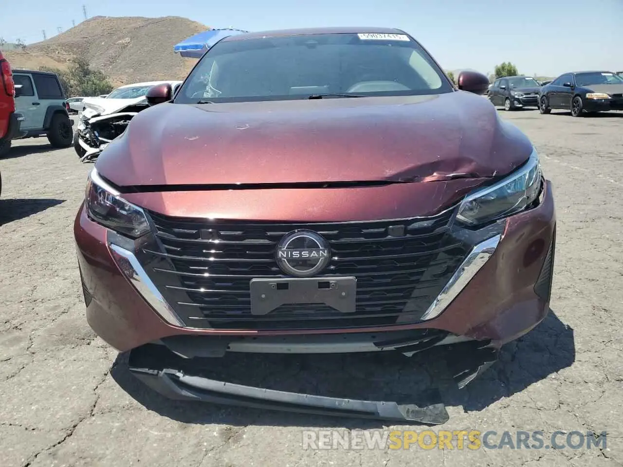 5 Photograph of a damaged car 3N1AB8CV1RY361750 NISSAN SENTRA 2024