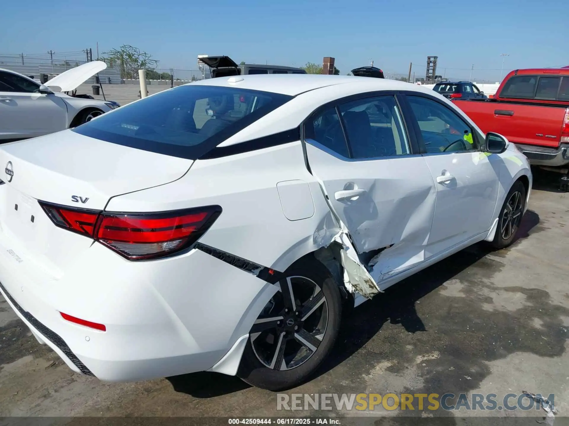 6 Photograph of a damaged car 3N1AB8CV1RY381206 NISSAN SENTRA 2024