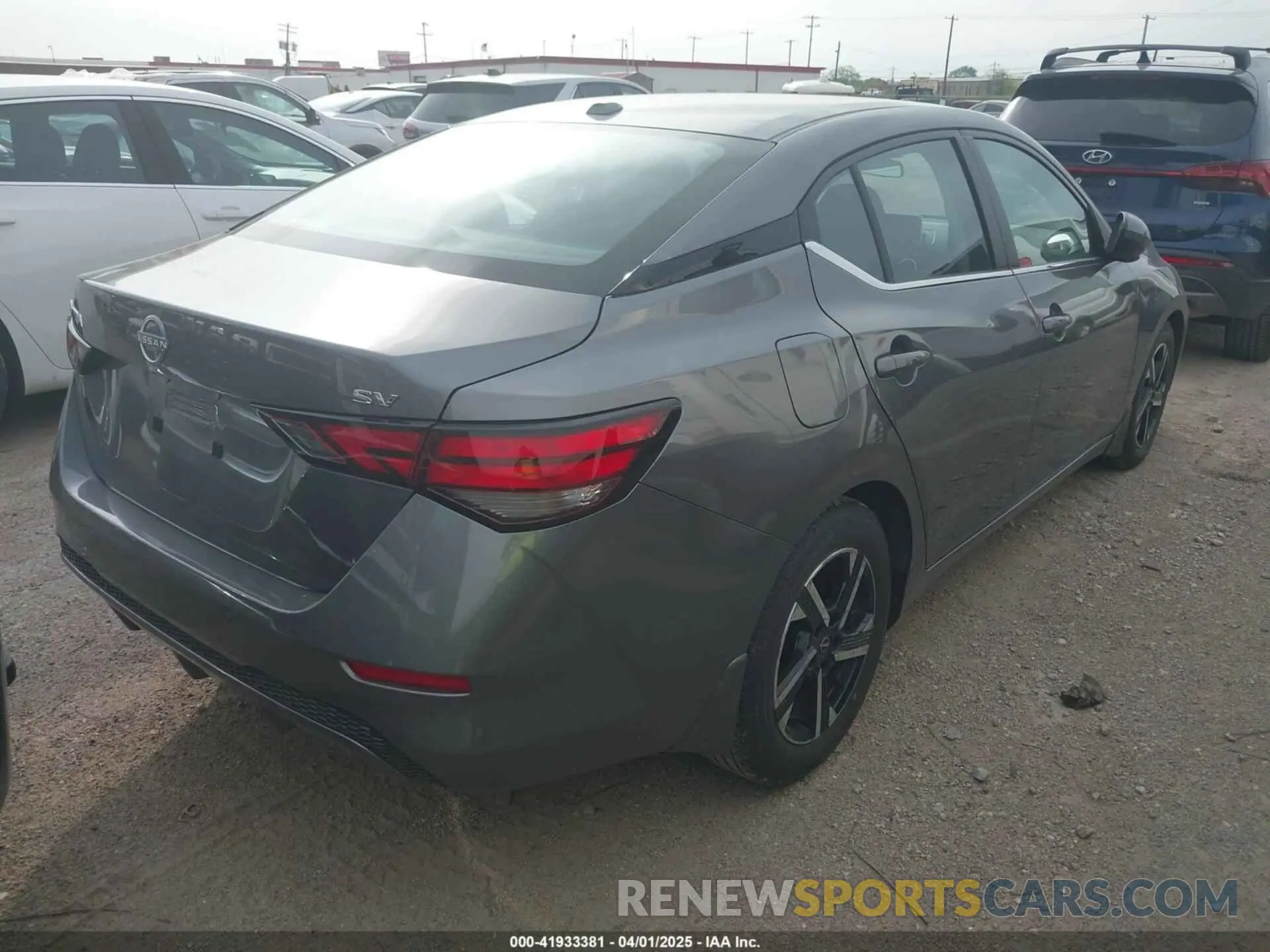 4 Photograph of a damaged car 3N1AB8CV2RY207323 NISSAN SENTRA 2024