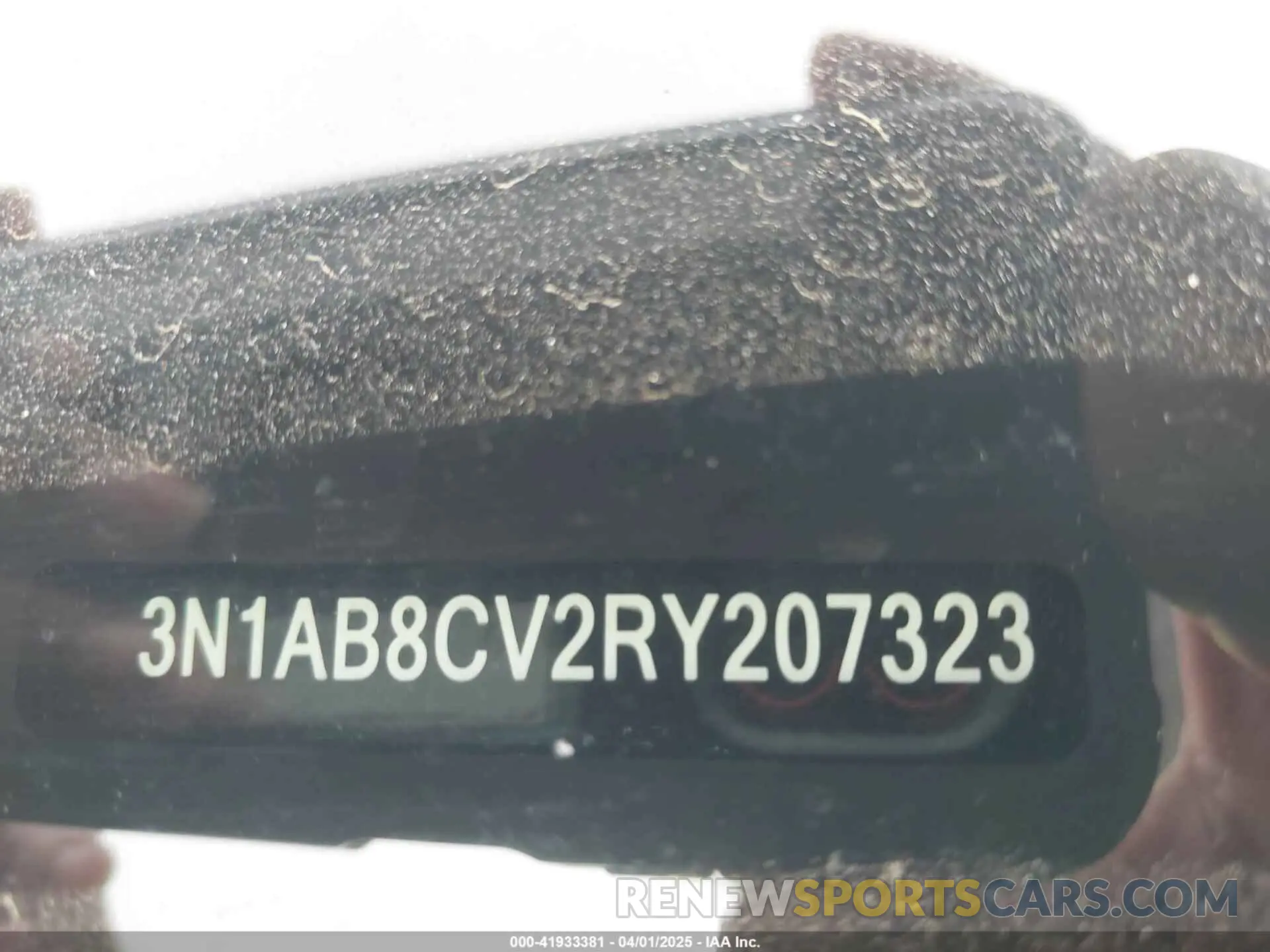 9 Photograph of a damaged car 3N1AB8CV2RY207323 NISSAN SENTRA 2024