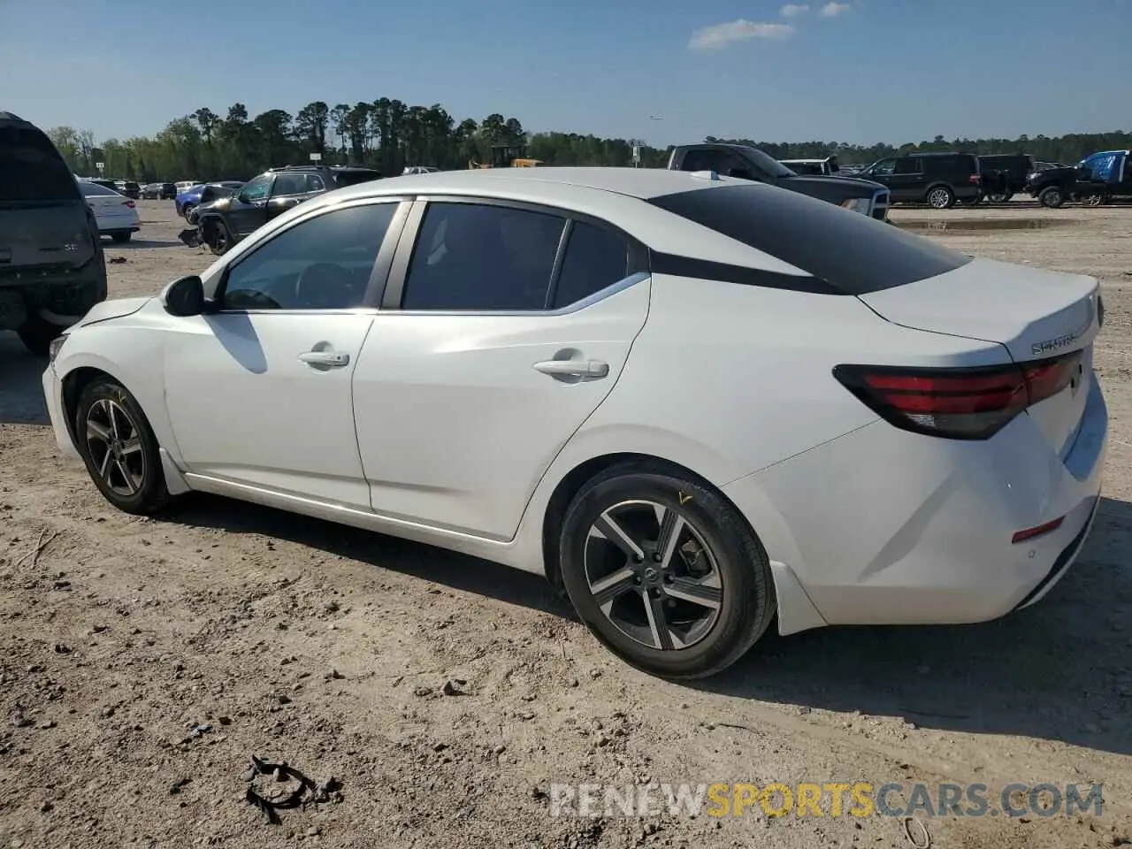 2 Photograph of a damaged car 3N1AB8CV2RY232223 NISSAN SENTRA 2024