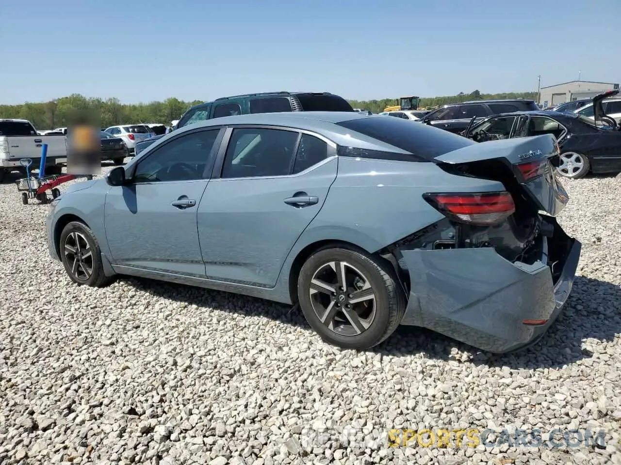 2 Photograph of a damaged car 3N1AB8CV2RY275525 NISSAN SENTRA 2024