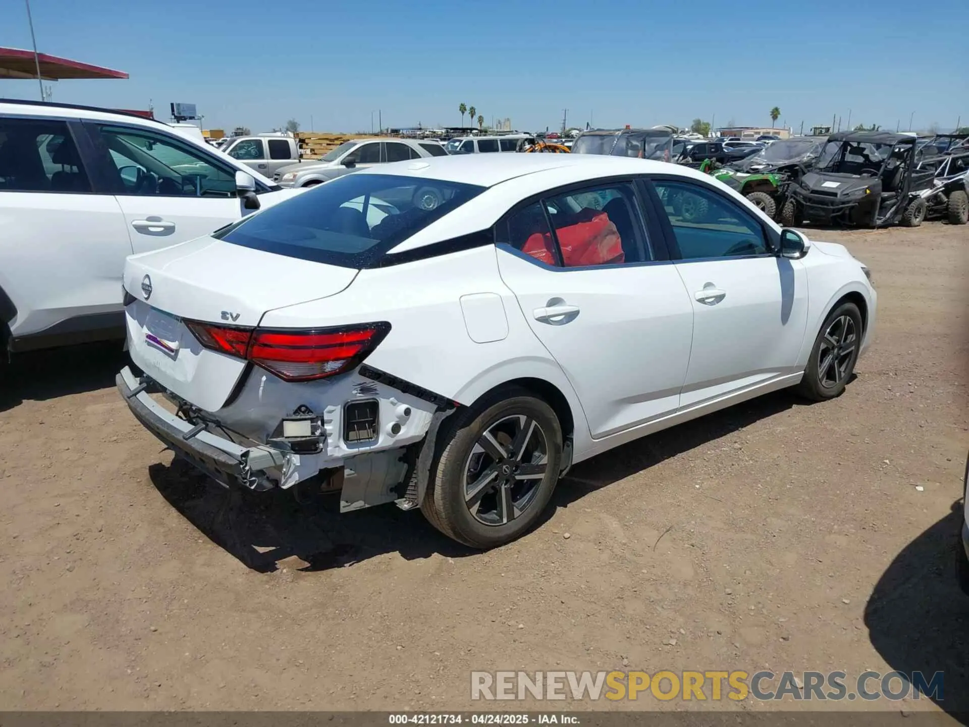 4 Фотография поврежденного автомобиля 3N1AB8CV2RY292020 NISSAN SENTRA 2024