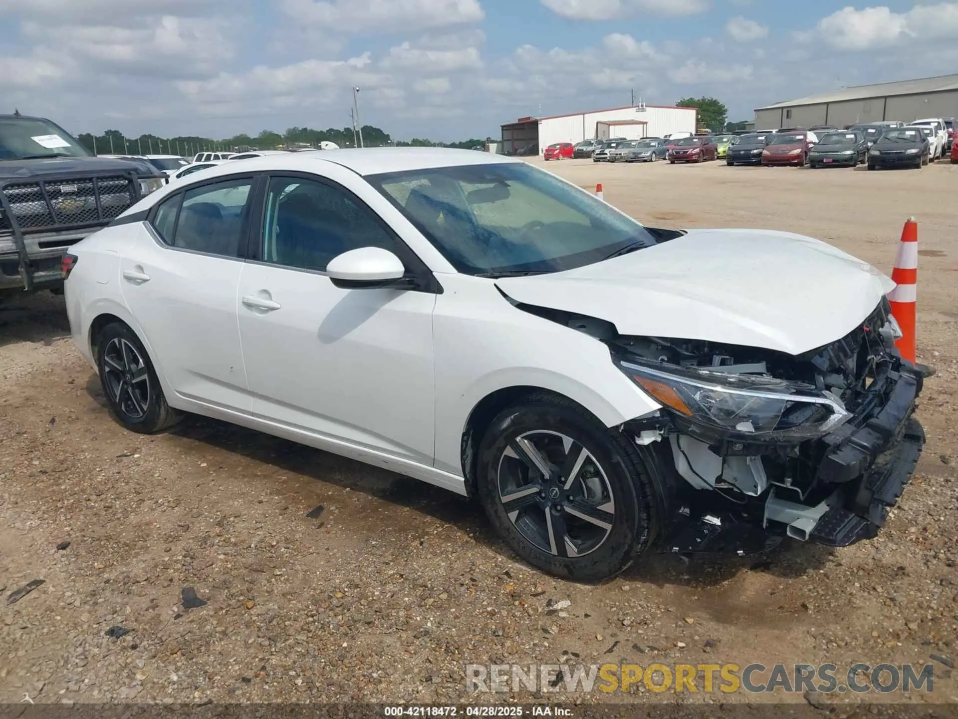 1 Photograph of a damaged car 3N1AB8CV2RY352636 NISSAN SENTRA 2024
