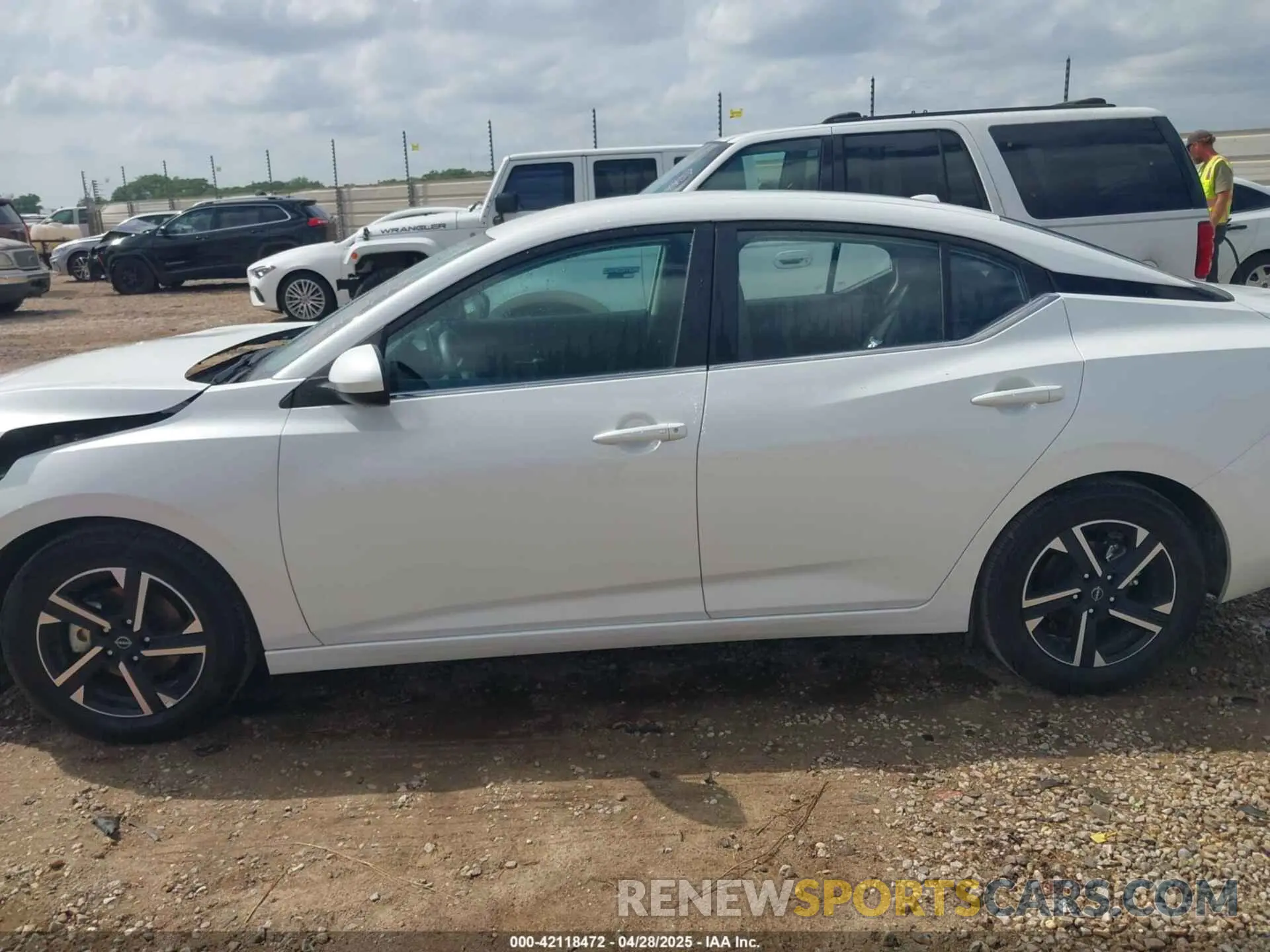14 Photograph of a damaged car 3N1AB8CV2RY352636 NISSAN SENTRA 2024