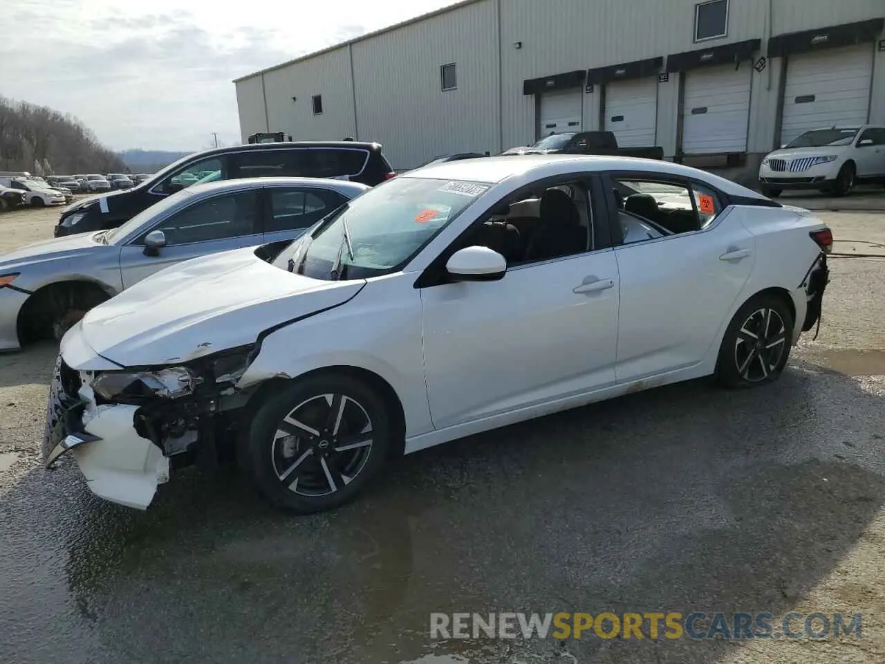 1 Photograph of a damaged car 3N1AB8CV2RY366648 NISSAN SENTRA 2024
