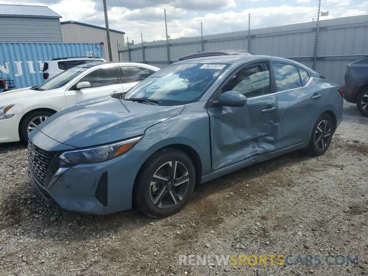 1 Photograph of a damaged car 3N1AB8CV2RY371252 NISSAN SENTRA 2024