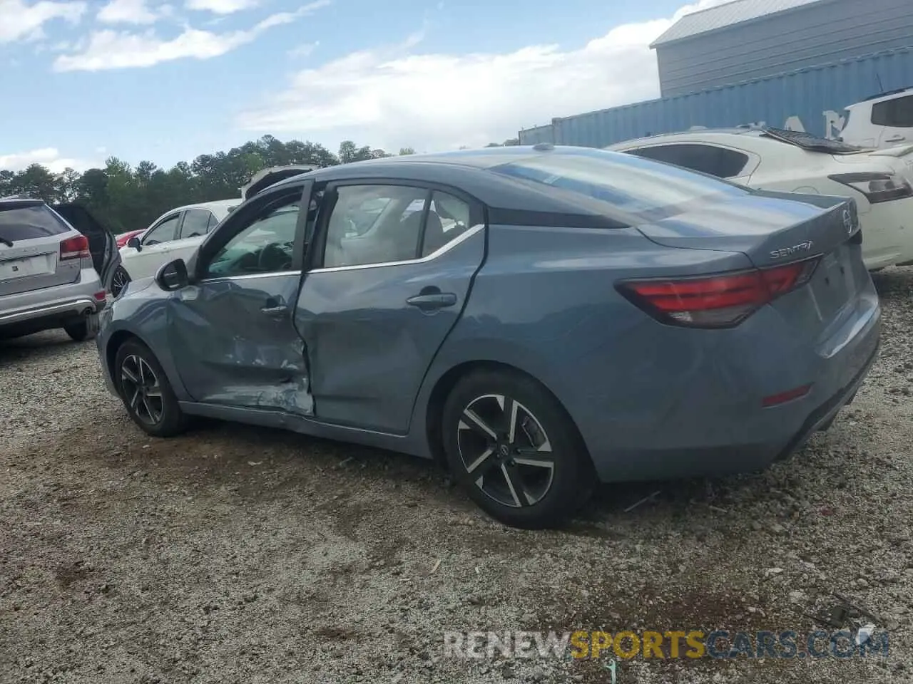 2 Photograph of a damaged car 3N1AB8CV2RY371252 NISSAN SENTRA 2024