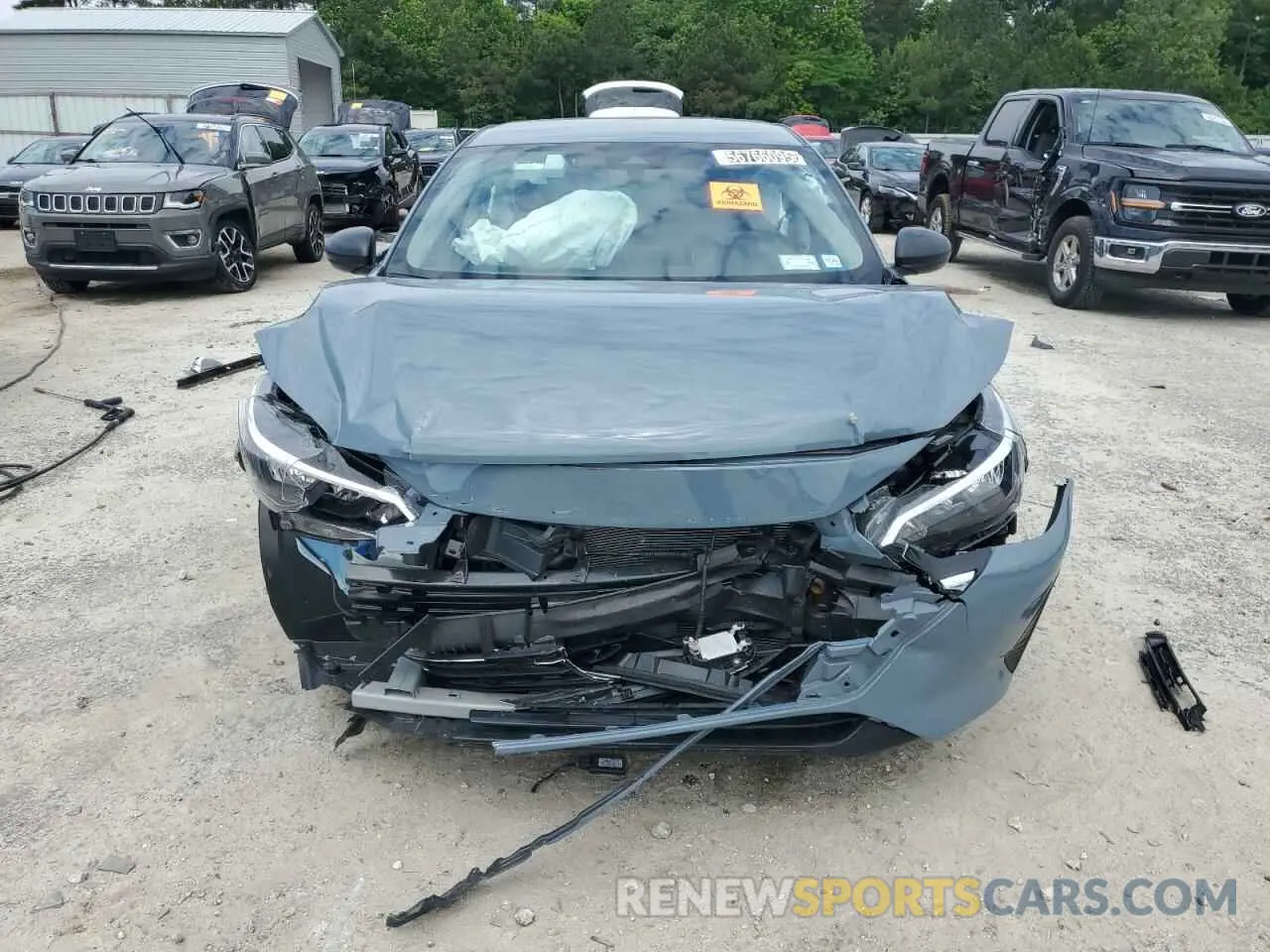 5 Photograph of a damaged car 3N1AB8CV2RY373826 NISSAN SENTRA 2024