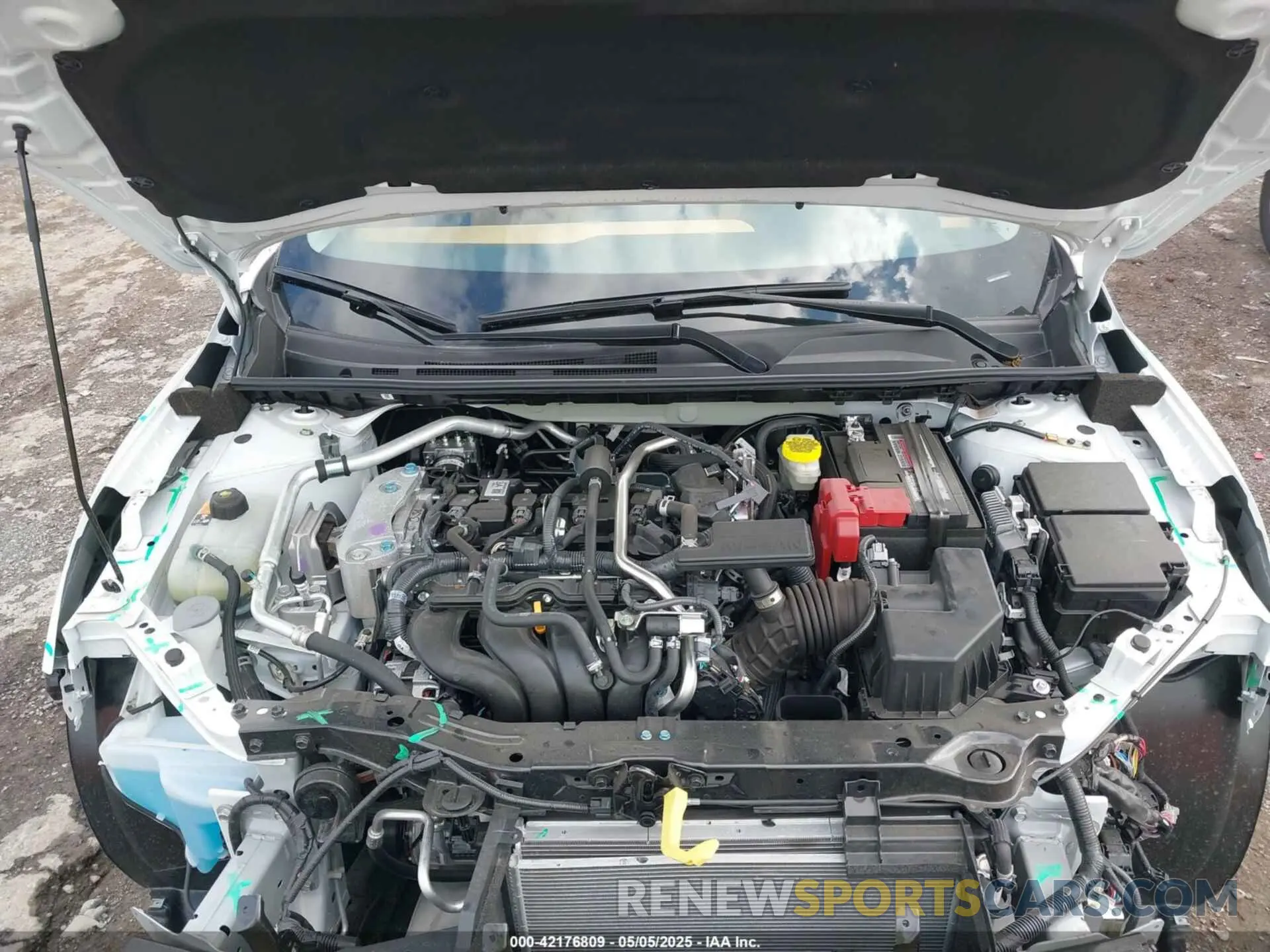 10 Фотография поврежденного автомобиля 3N1AB8CV2RY383613 NISSAN SENTRA 2024