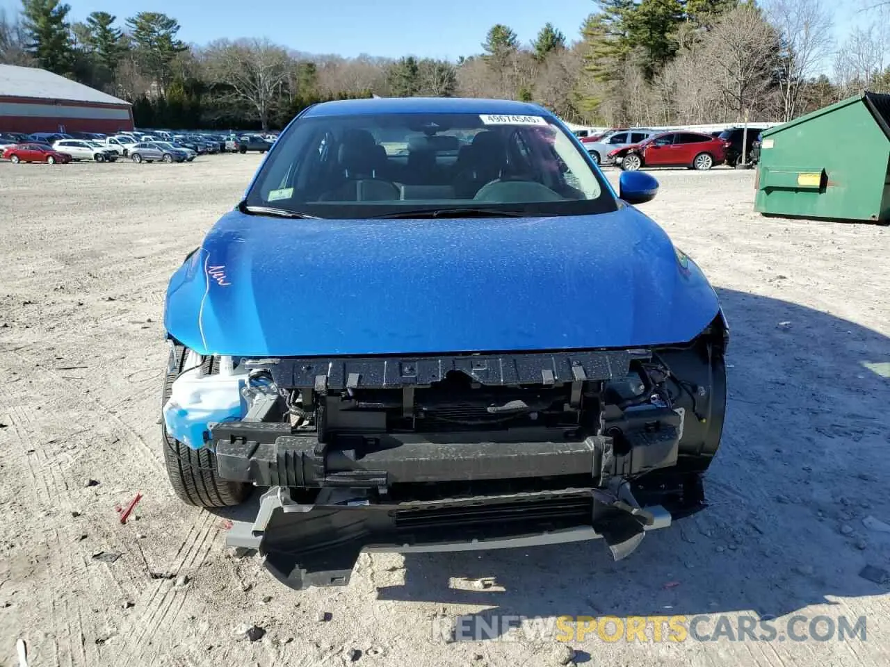 5 Photograph of a damaged car 3N1AB8CV2RY386012 NISSAN SENTRA 2024