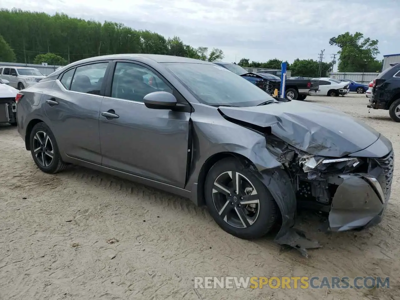 4 Photograph of a damaged car 3N1AB8CV3RY213020 NISSAN SENTRA 2024
