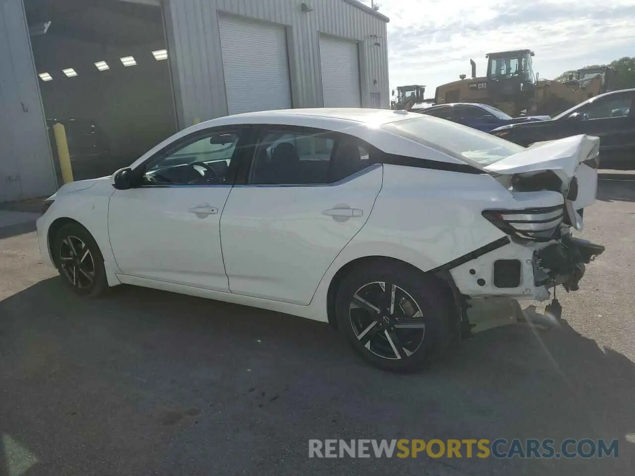 2 Photograph of a damaged car 3N1AB8CV3RY214605 NISSAN SENTRA 2024