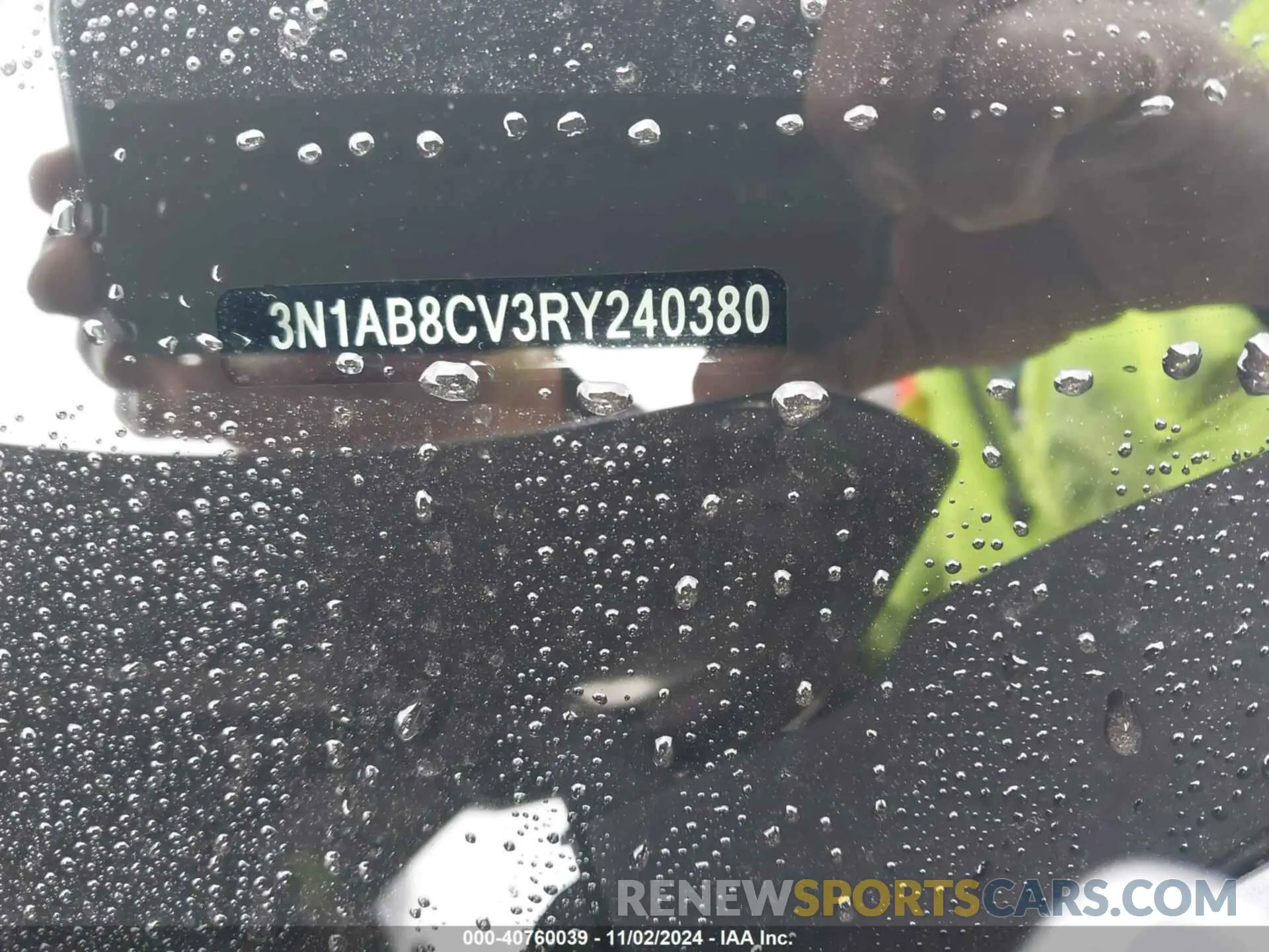 9 Фотография поврежденного автомобиля 3N1AB8CV3RY240380 NISSAN SENTRA 2024
