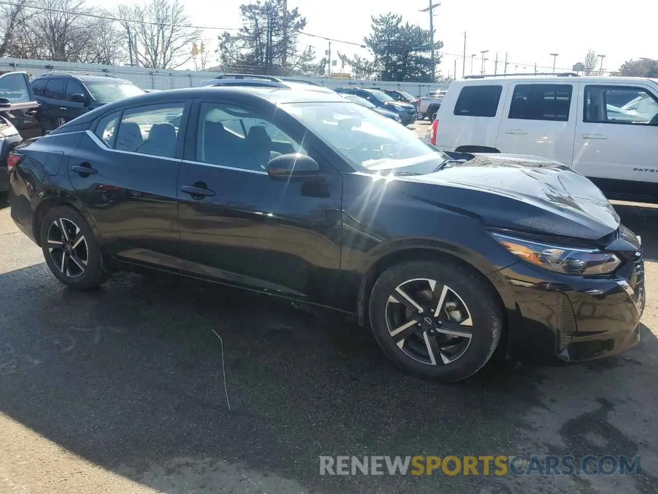4 Photograph of a damaged car 3N1AB8CV3RY245949 NISSAN SENTRA 2024