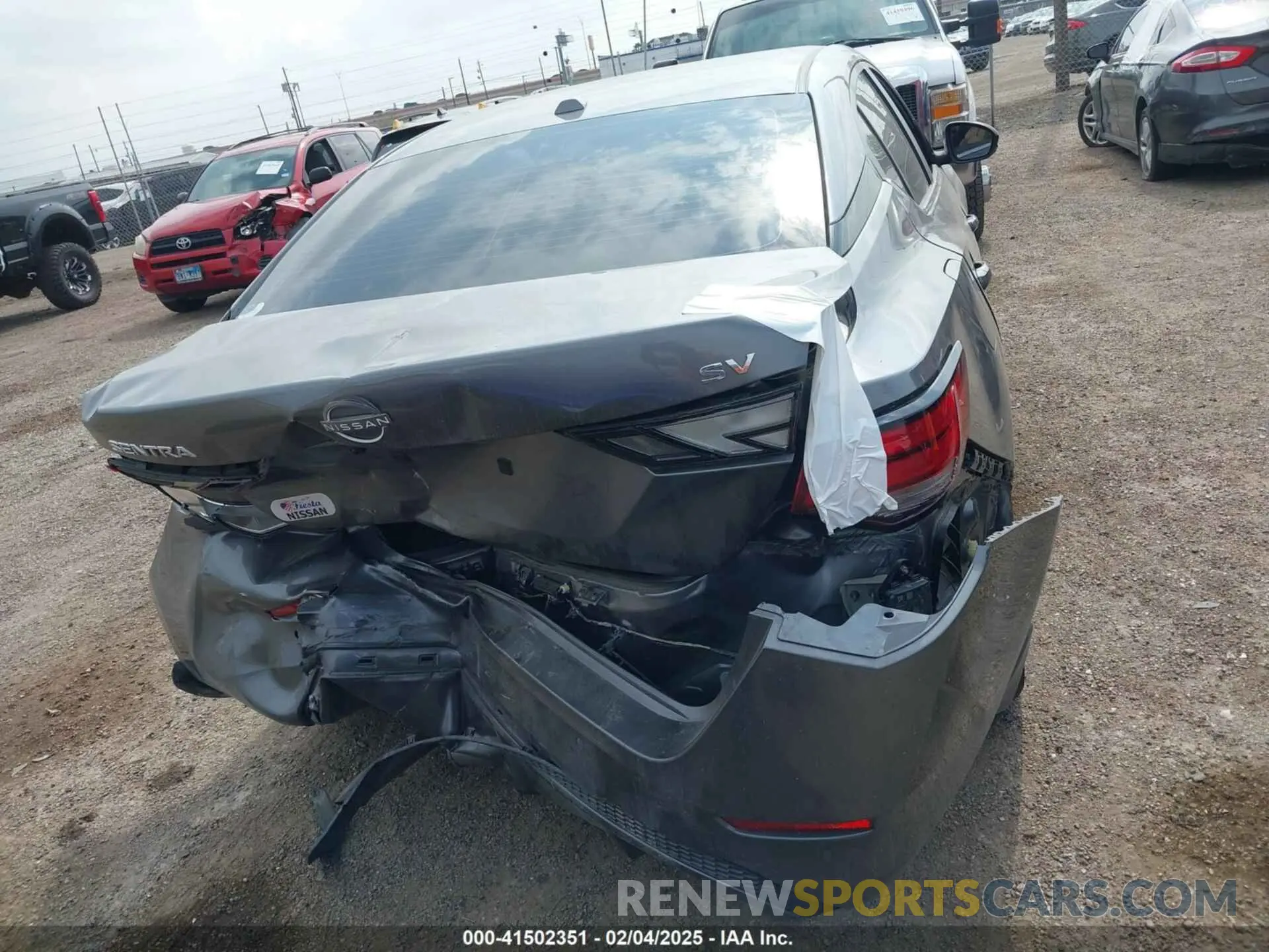 16 Photograph of a damaged car 3N1AB8CV3RY283424 NISSAN SENTRA 2024