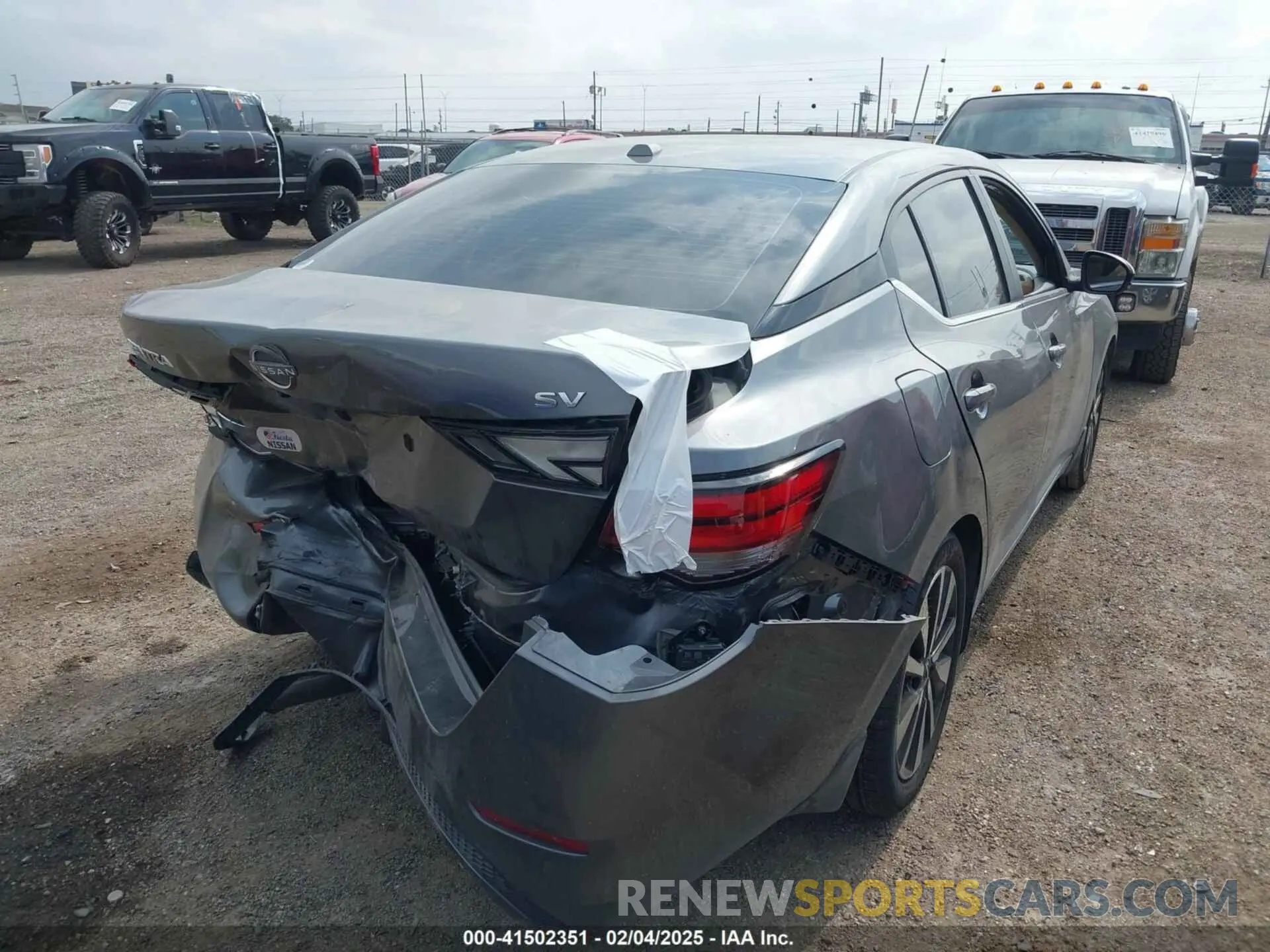 4 Photograph of a damaged car 3N1AB8CV3RY283424 NISSAN SENTRA 2024