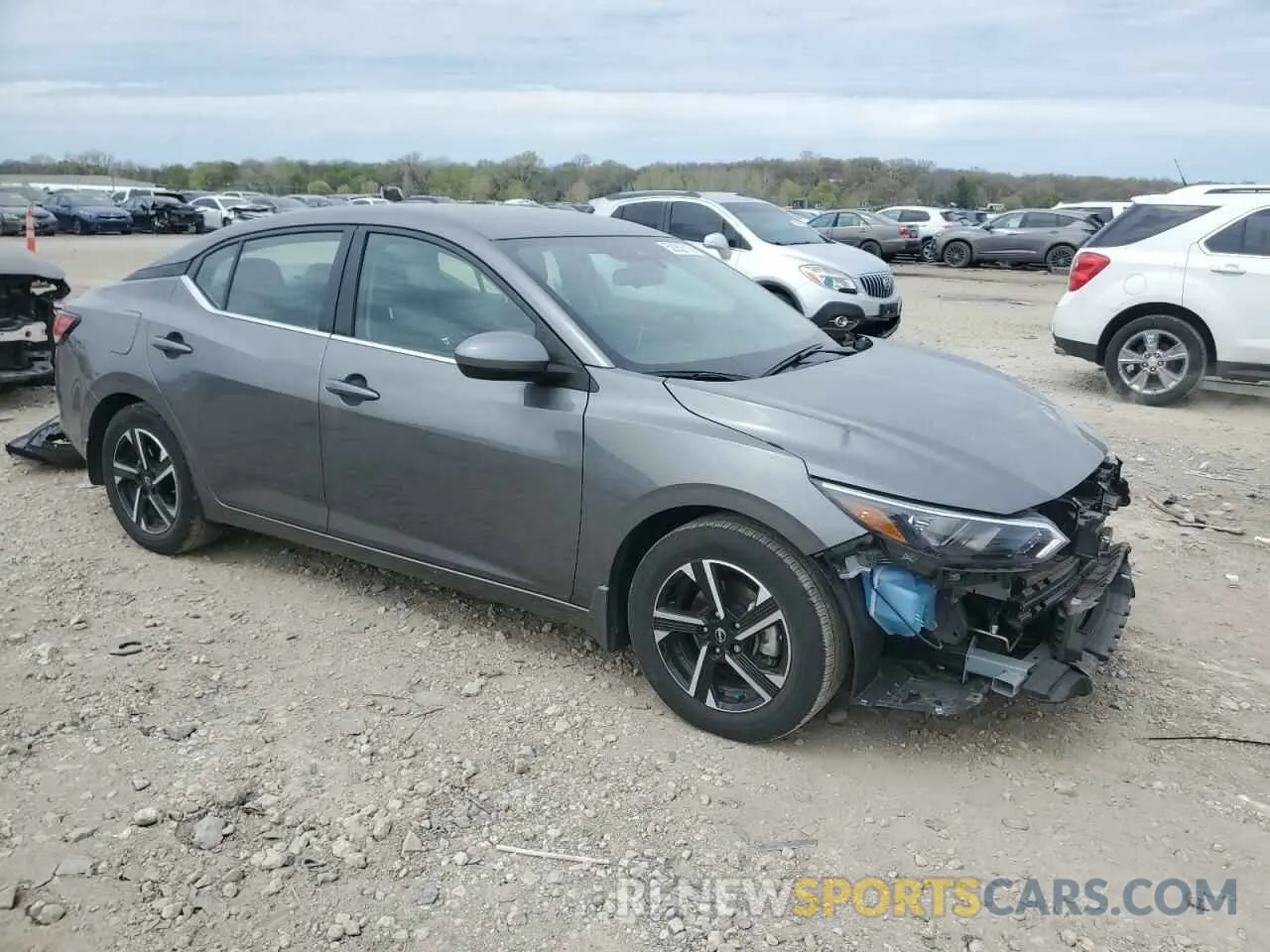 4 Photograph of a damaged car 3N1AB8CV3RY309889 NISSAN SENTRA 2024