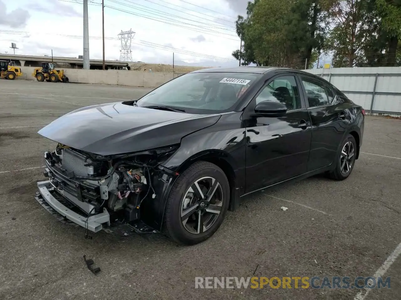 1 Photograph of a damaged car 3N1AB8CV3RY359918 NISSAN SENTRA 2024