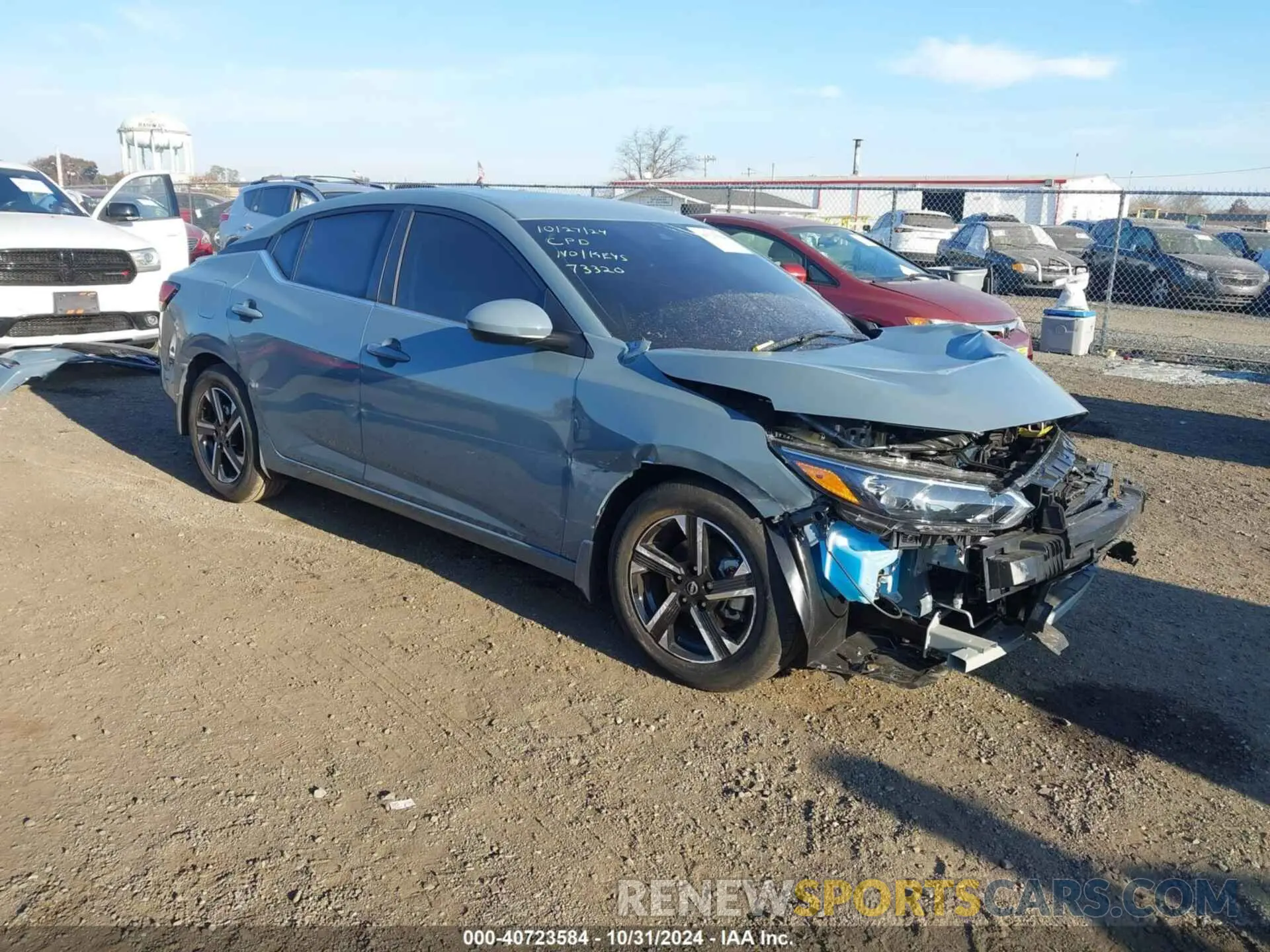 1 Photograph of a damaged car 3N1AB8CV3RY373320 NISSAN SENTRA 2024