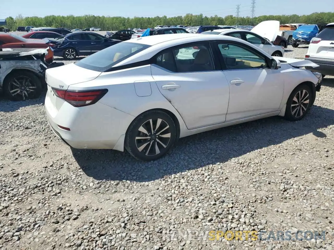 3 Photograph of a damaged car 3N1AB8CV3RY380803 NISSAN SENTRA 2024