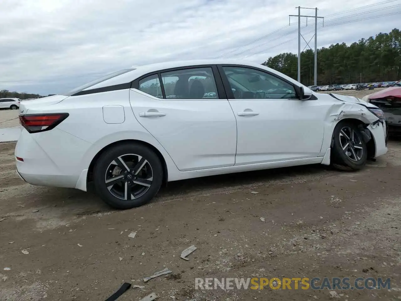 3 Photograph of a damaged car 3N1AB8CV3RY381434 NISSAN SENTRA 2024