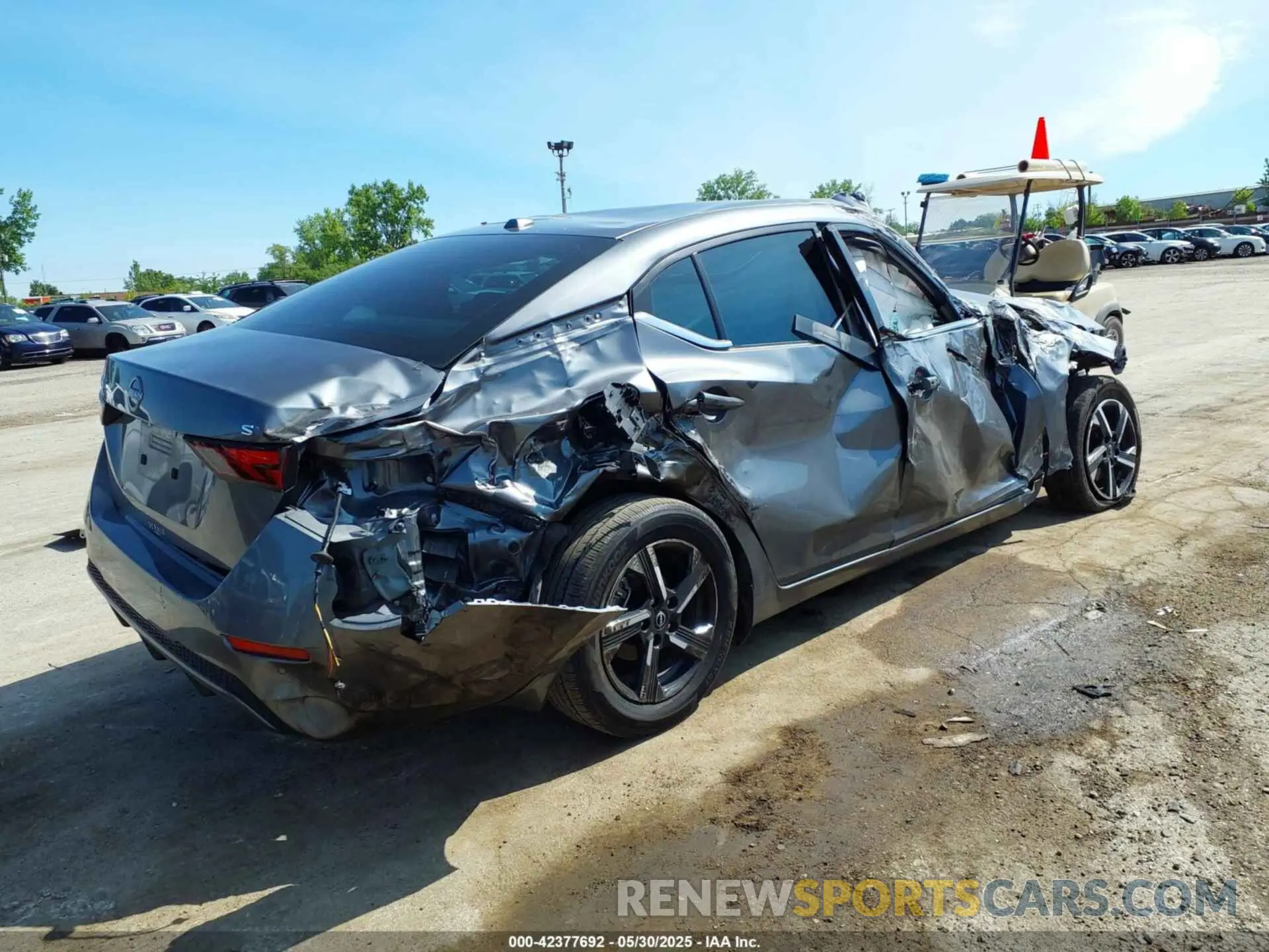 4 Photograph of a damaged car 3N1AB8CV4RY213611 NISSAN SENTRA 2024