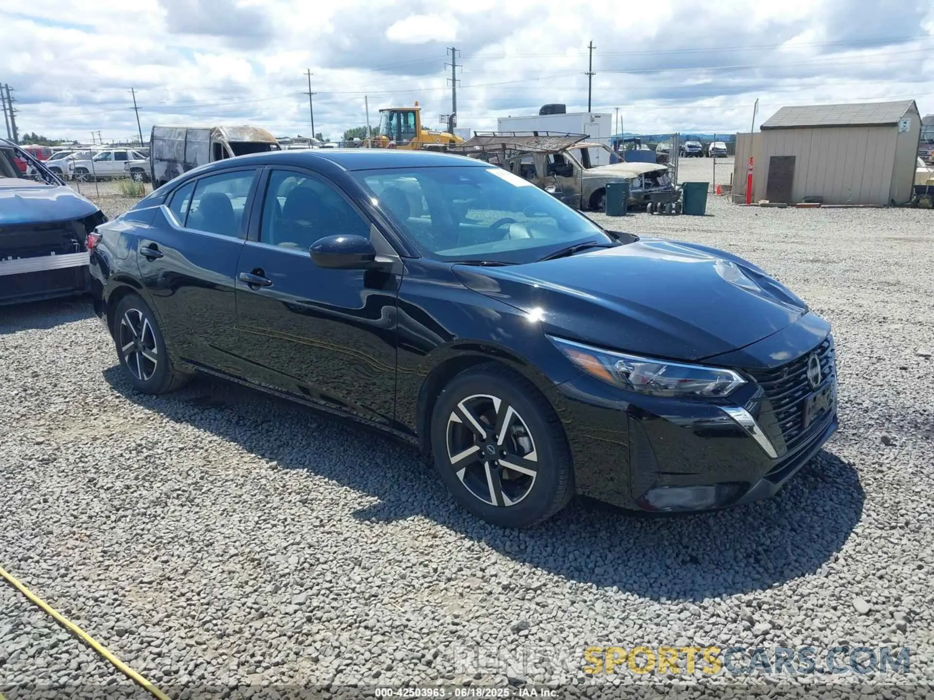 1 Photograph of a damaged car 3N1AB8CV4RY218288 NISSAN SENTRA 2024