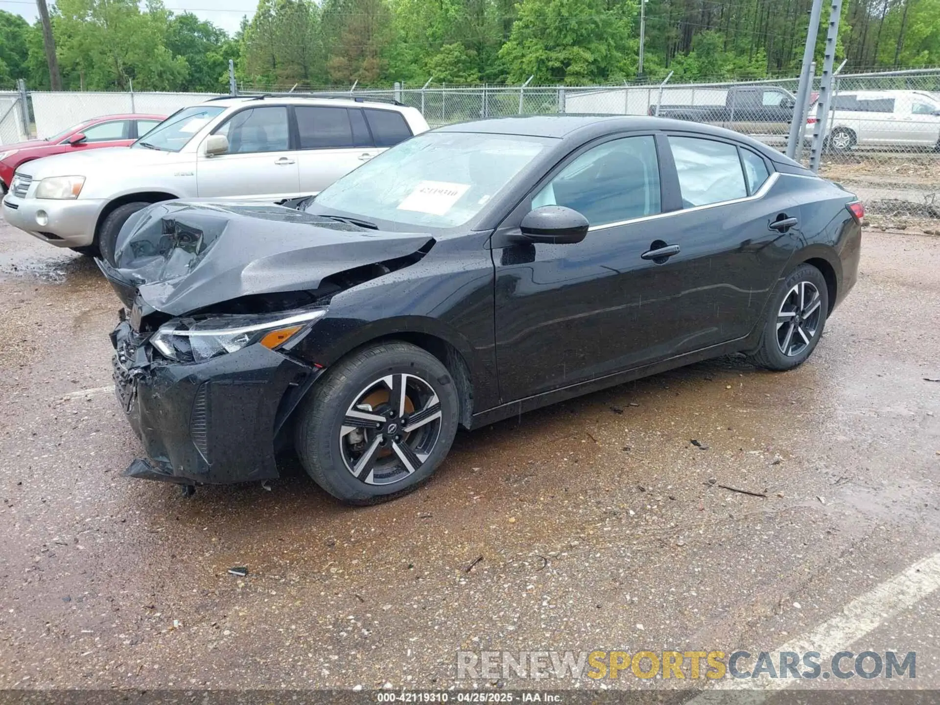 2 Photograph of a damaged car 3N1AB8CV4RY219201 NISSAN SENTRA 2024