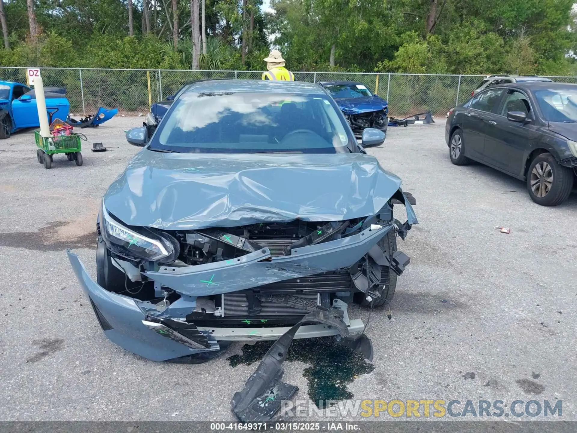 12 Photograph of a damaged car 3N1AB8CV4RY229369 NISSAN SENTRA 2024