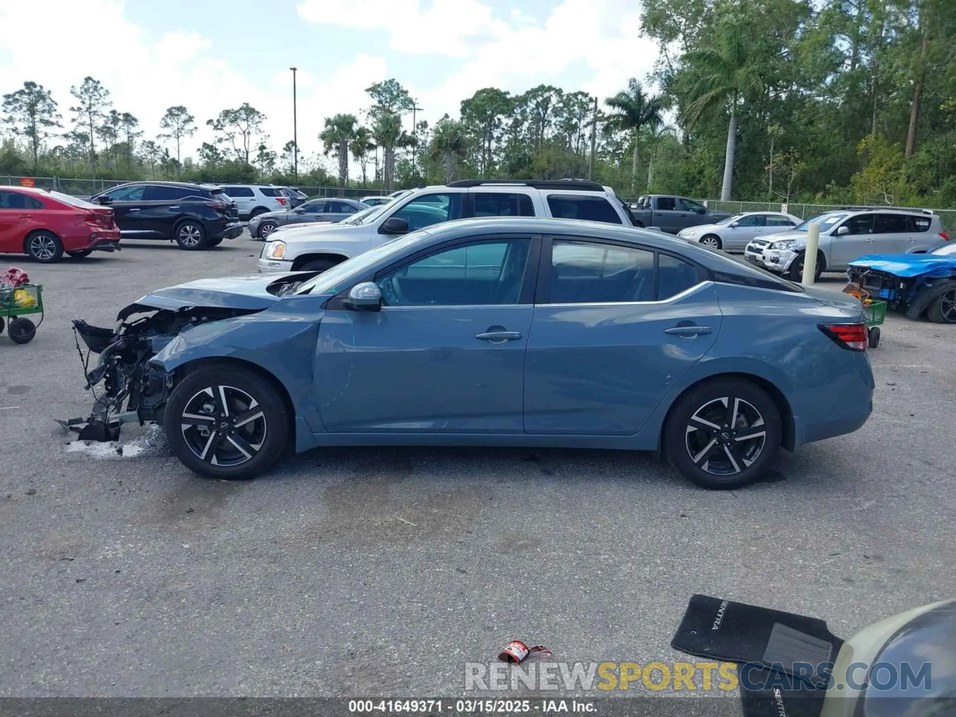14 Photograph of a damaged car 3N1AB8CV4RY229369 NISSAN SENTRA 2024