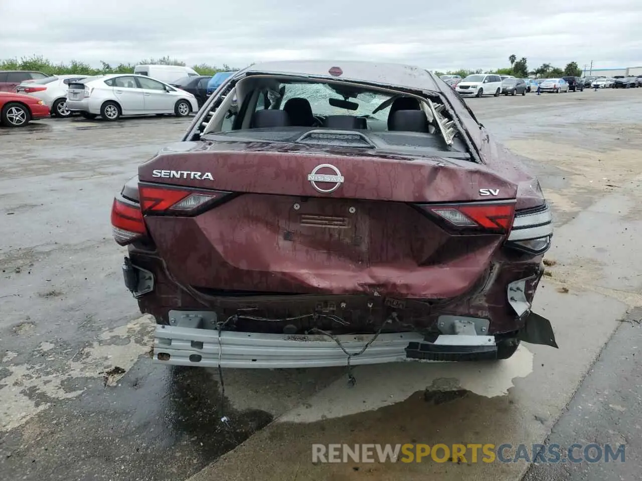 6 Photograph of a damaged car 3N1AB8CV4RY241604 NISSAN SENTRA 2024