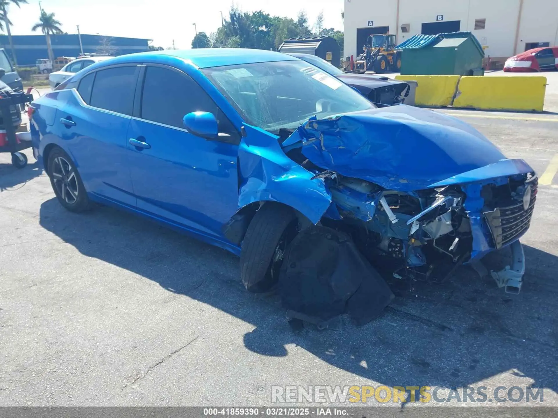 1 Photograph of a damaged car 3N1AB8CV4RY266020 NISSAN SENTRA 2024