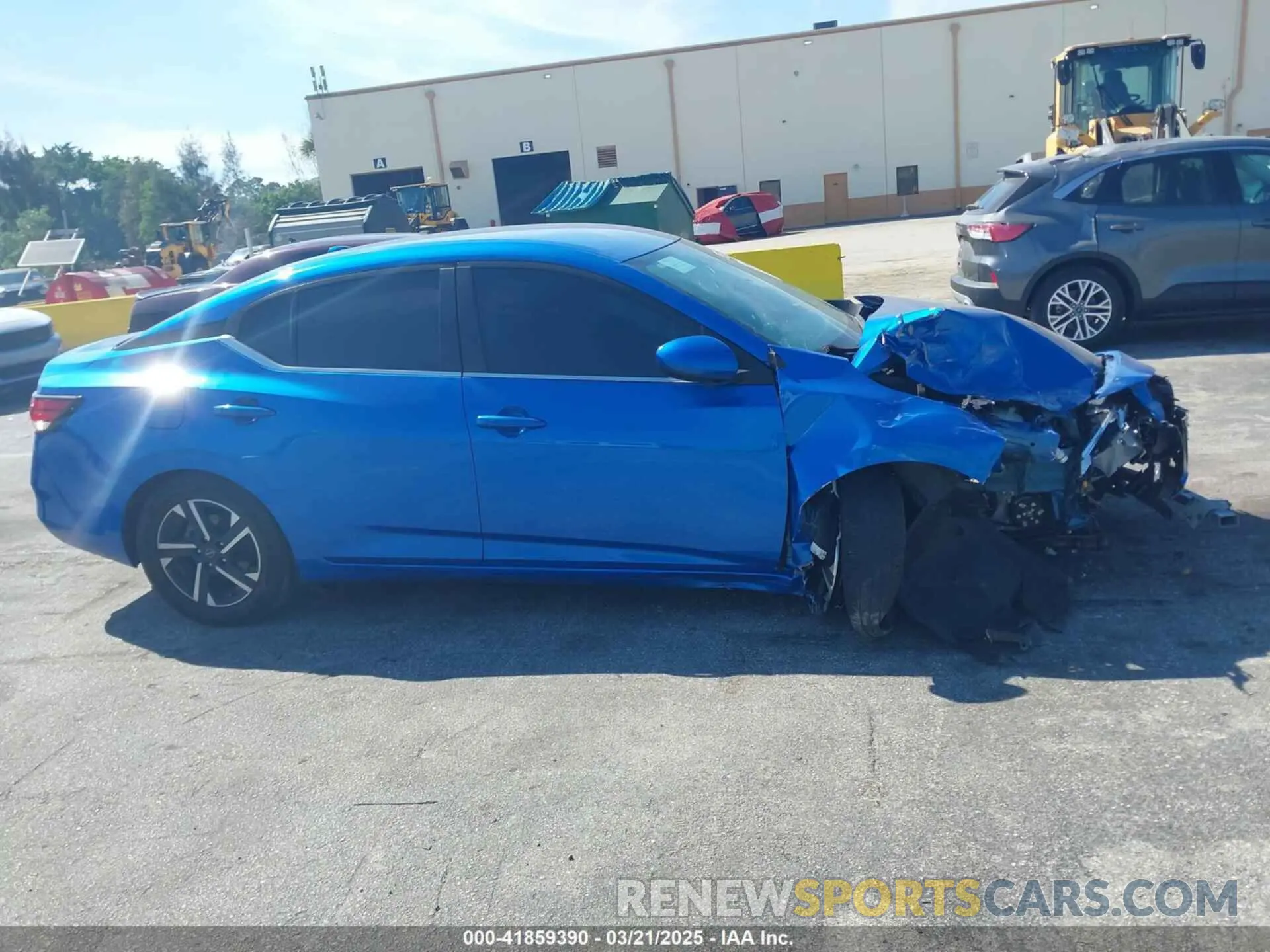 13 Photograph of a damaged car 3N1AB8CV4RY266020 NISSAN SENTRA 2024