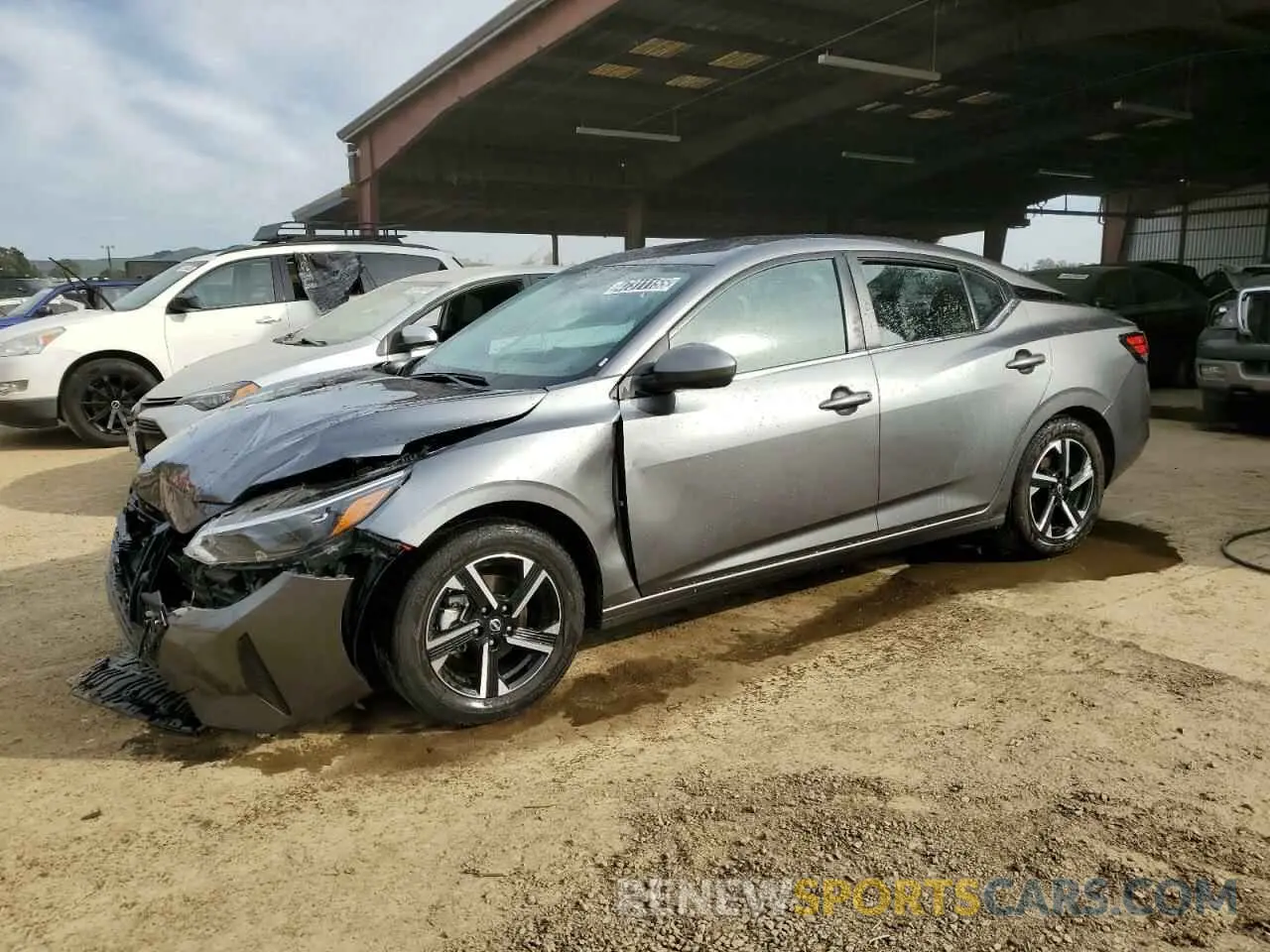 1 Photograph of a damaged car 3N1AB8CV4RY268723 NISSAN SENTRA 2024