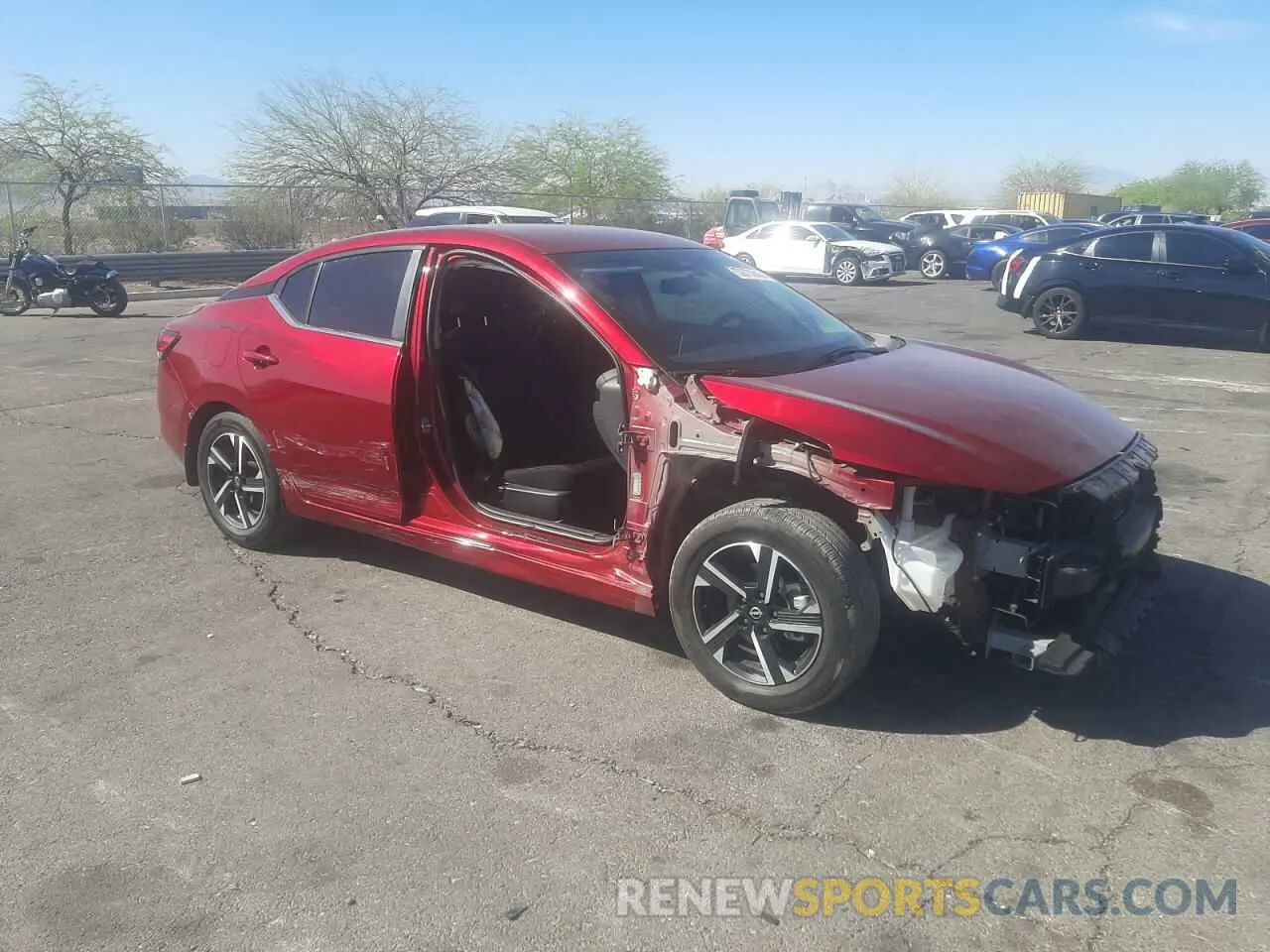 4 Photograph of a damaged car 3N1AB8CV4RY286316 NISSAN SENTRA 2024