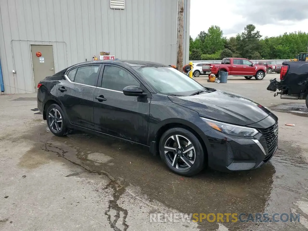 4 Photograph of a damaged car 3N1AB8CV4RY318598 NISSAN SENTRA 2024