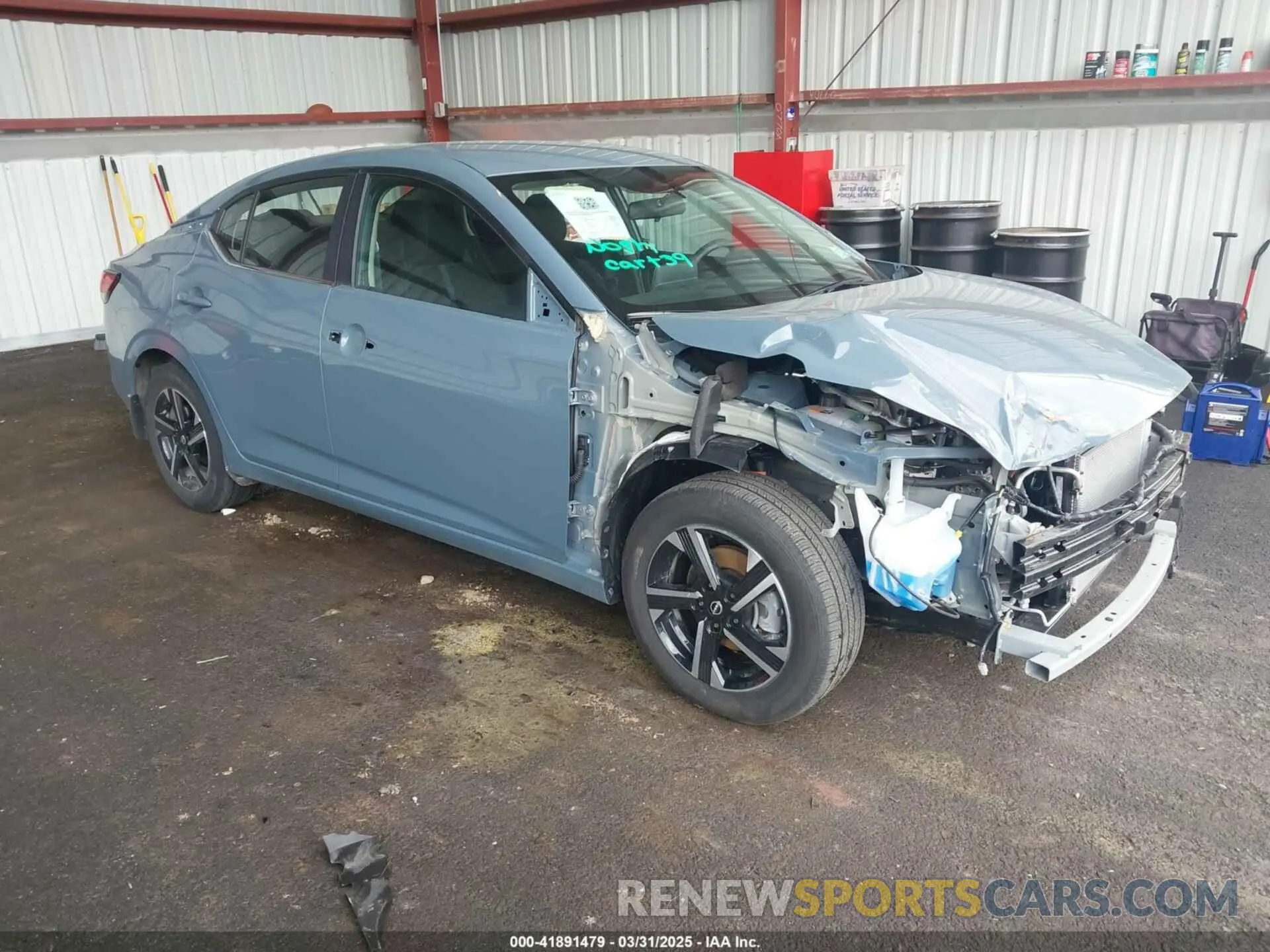 1 Photograph of a damaged car 3N1AB8CV4RY382950 NISSAN SENTRA 2024