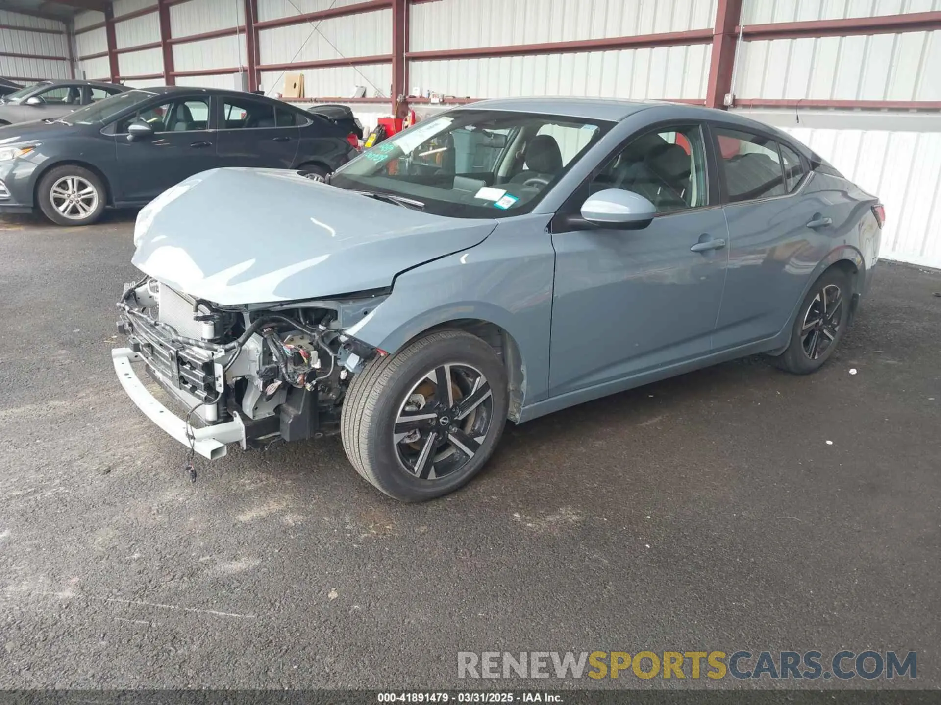 2 Photograph of a damaged car 3N1AB8CV4RY382950 NISSAN SENTRA 2024