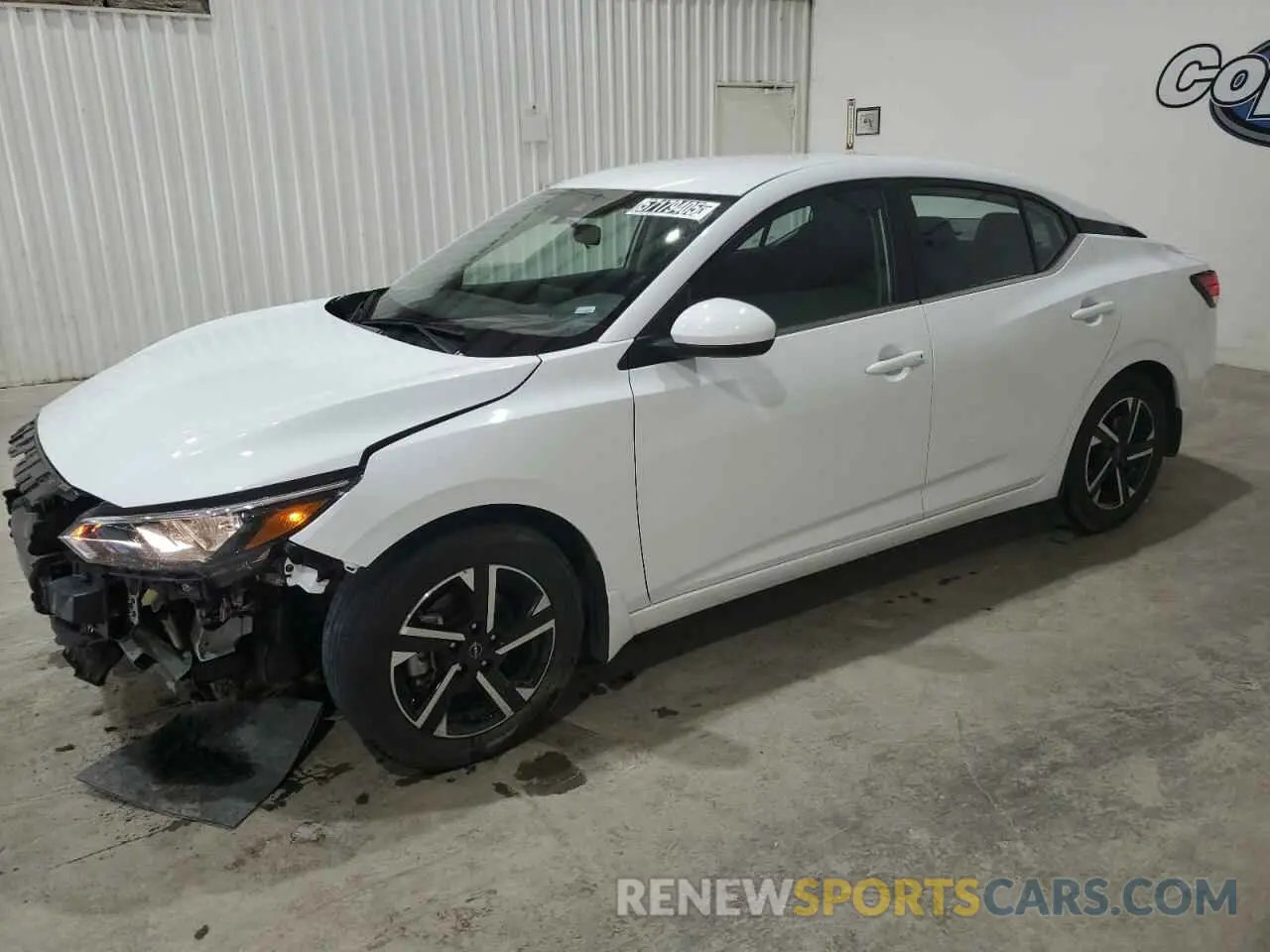 1 Photograph of a damaged car 3N1AB8CV5RY203962 NISSAN SENTRA 2024