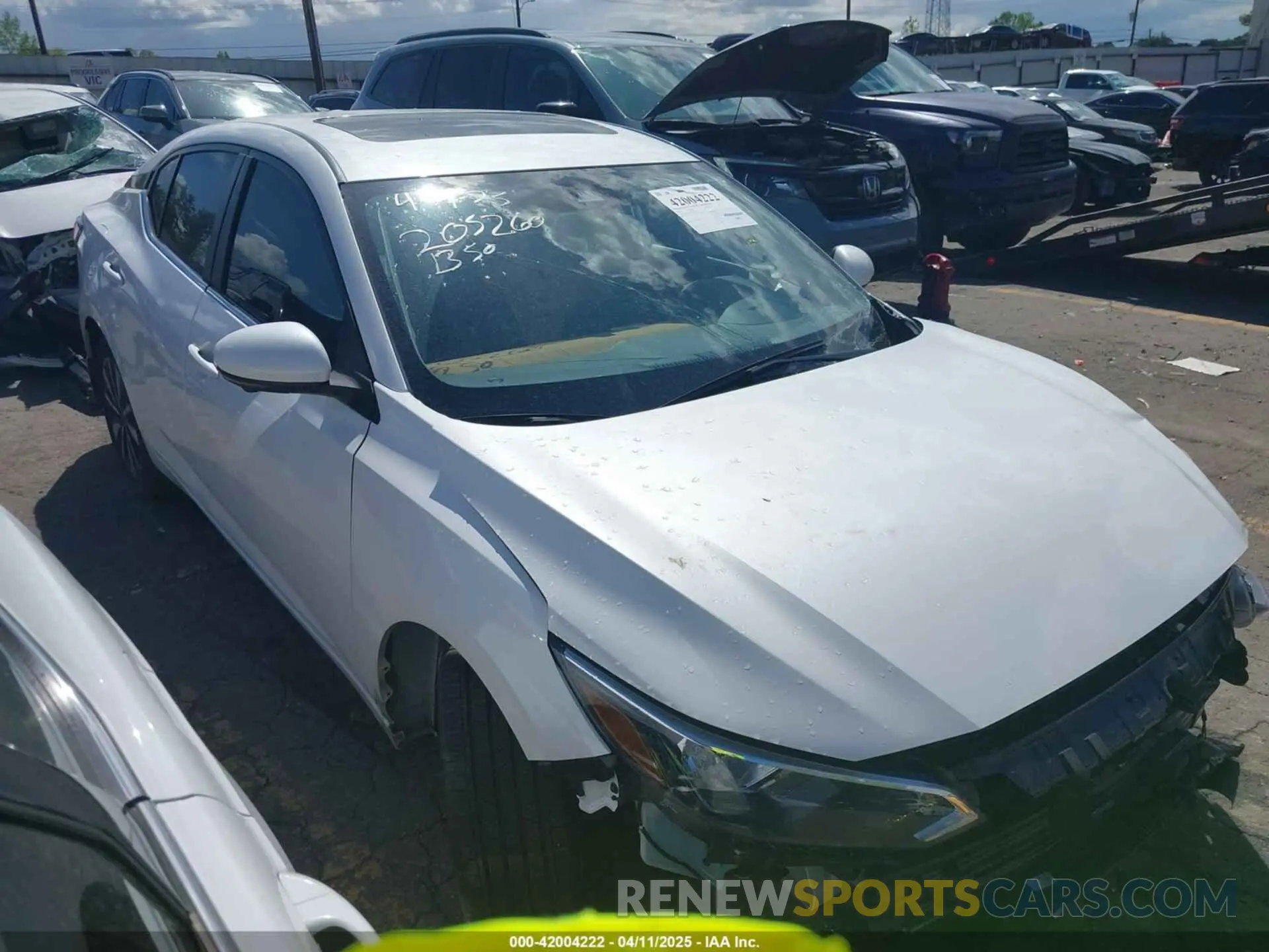 1 Photograph of a damaged car 3N1AB8CV5RY205260 NISSAN SENTRA 2024