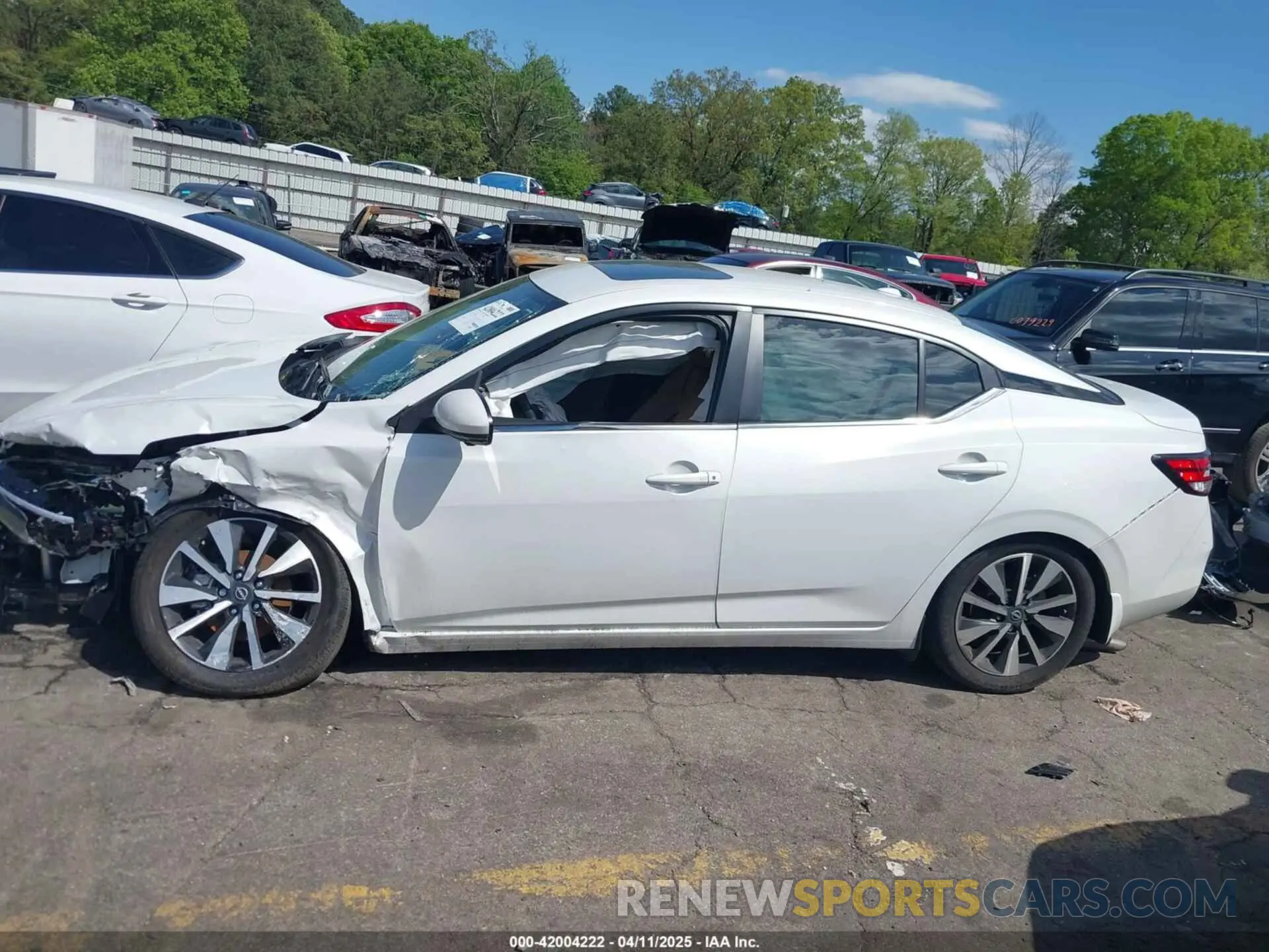 13 Photograph of a damaged car 3N1AB8CV5RY205260 NISSAN SENTRA 2024