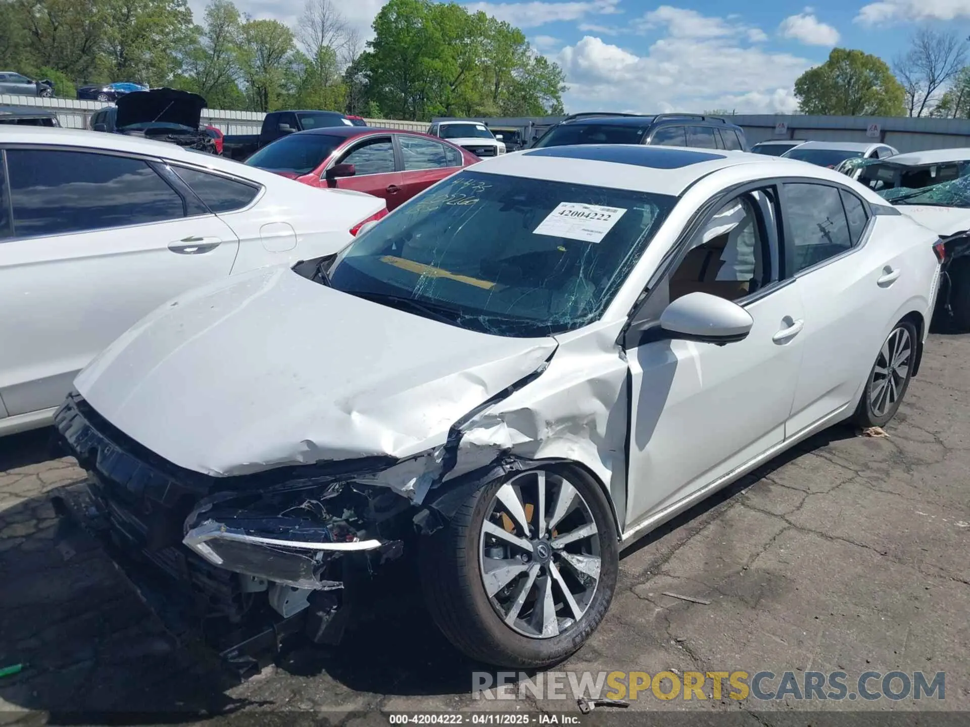 2 Photograph of a damaged car 3N1AB8CV5RY205260 NISSAN SENTRA 2024