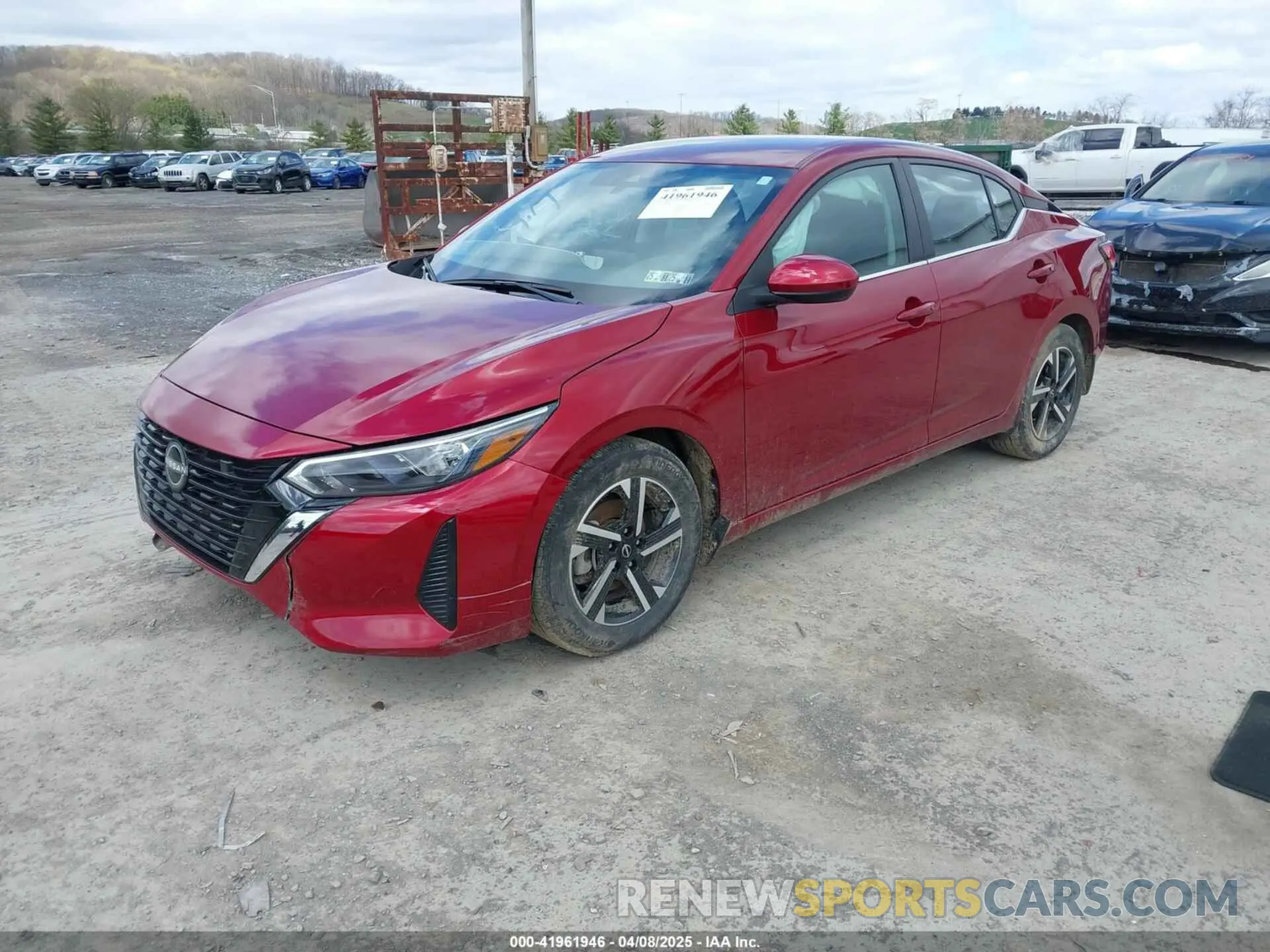 2 Photograph of a damaged car 3N1AB8CV5RY206053 NISSAN SENTRA 2024