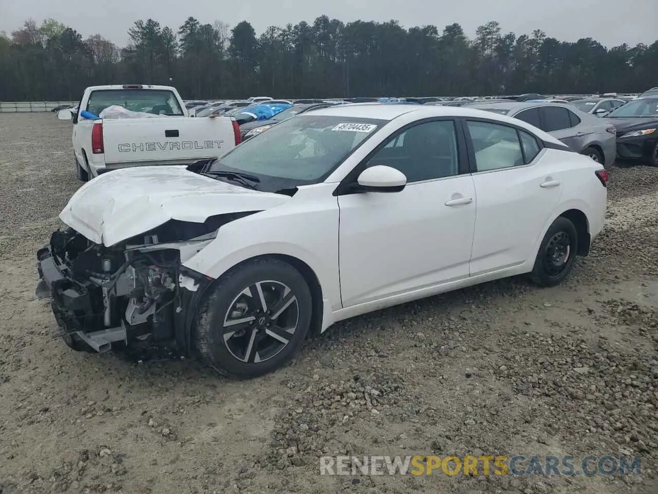 1 Photograph of a damaged car 3N1AB8CV5RY226769 NISSAN SENTRA 2024