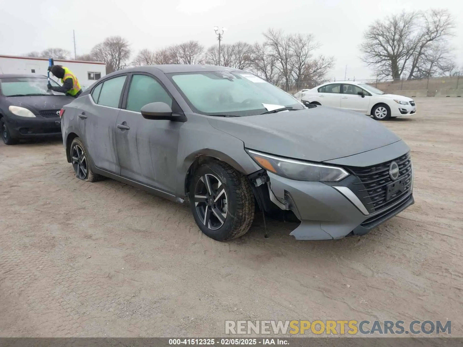1 Photograph of a damaged car 3N1AB8CV5RY231745 NISSAN SENTRA 2024